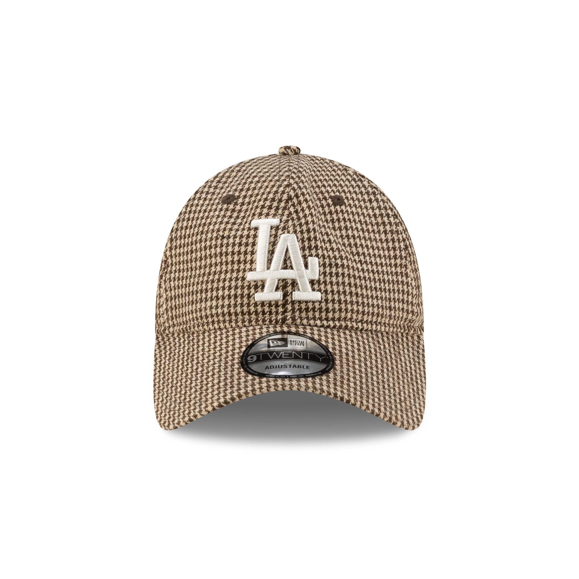 Alternative view of Los Angeles Dodgers Houndstooth 9Twenty Adjustable Hat