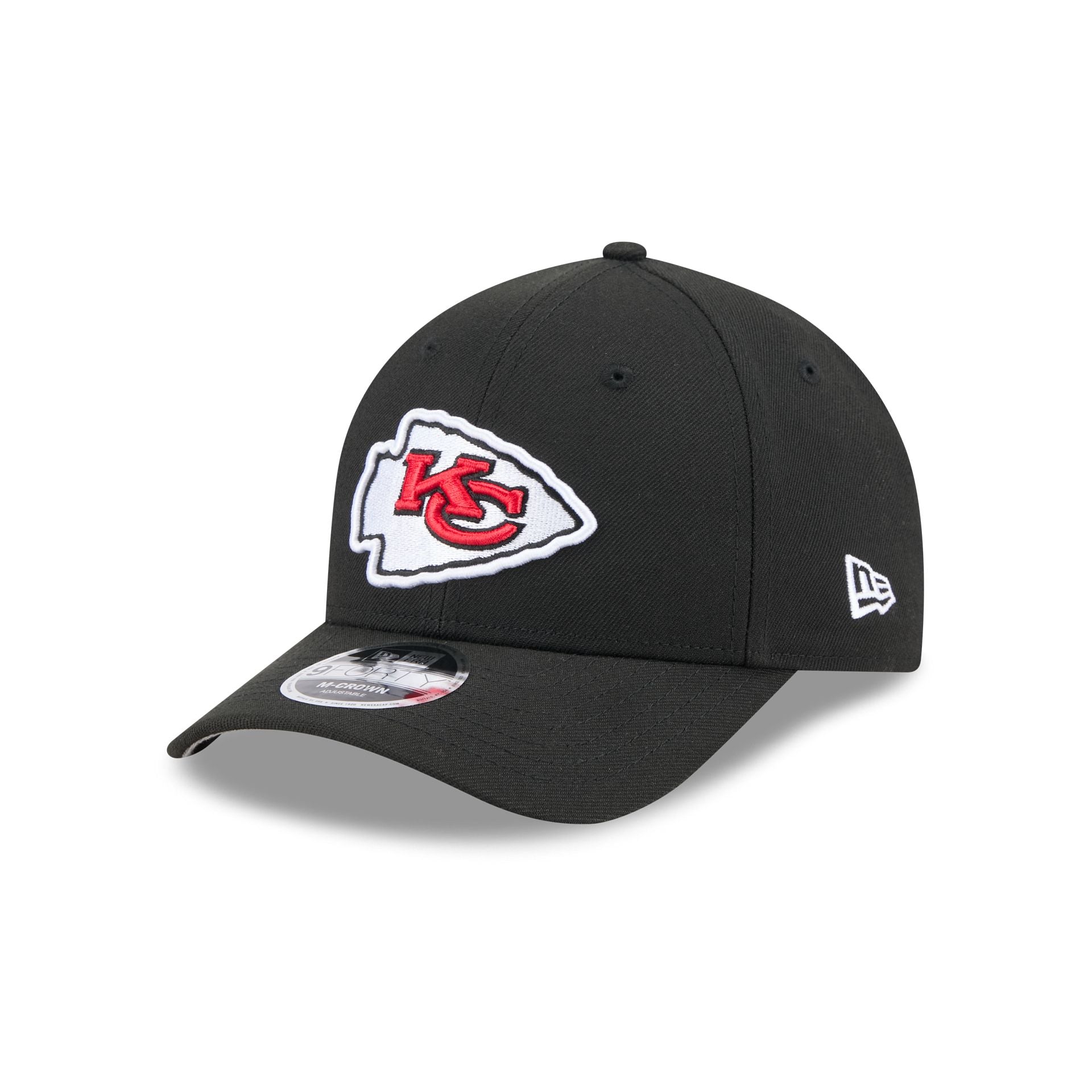 Kansas City Chiefs Team Black 9Forty M-Crown Snapback Hat