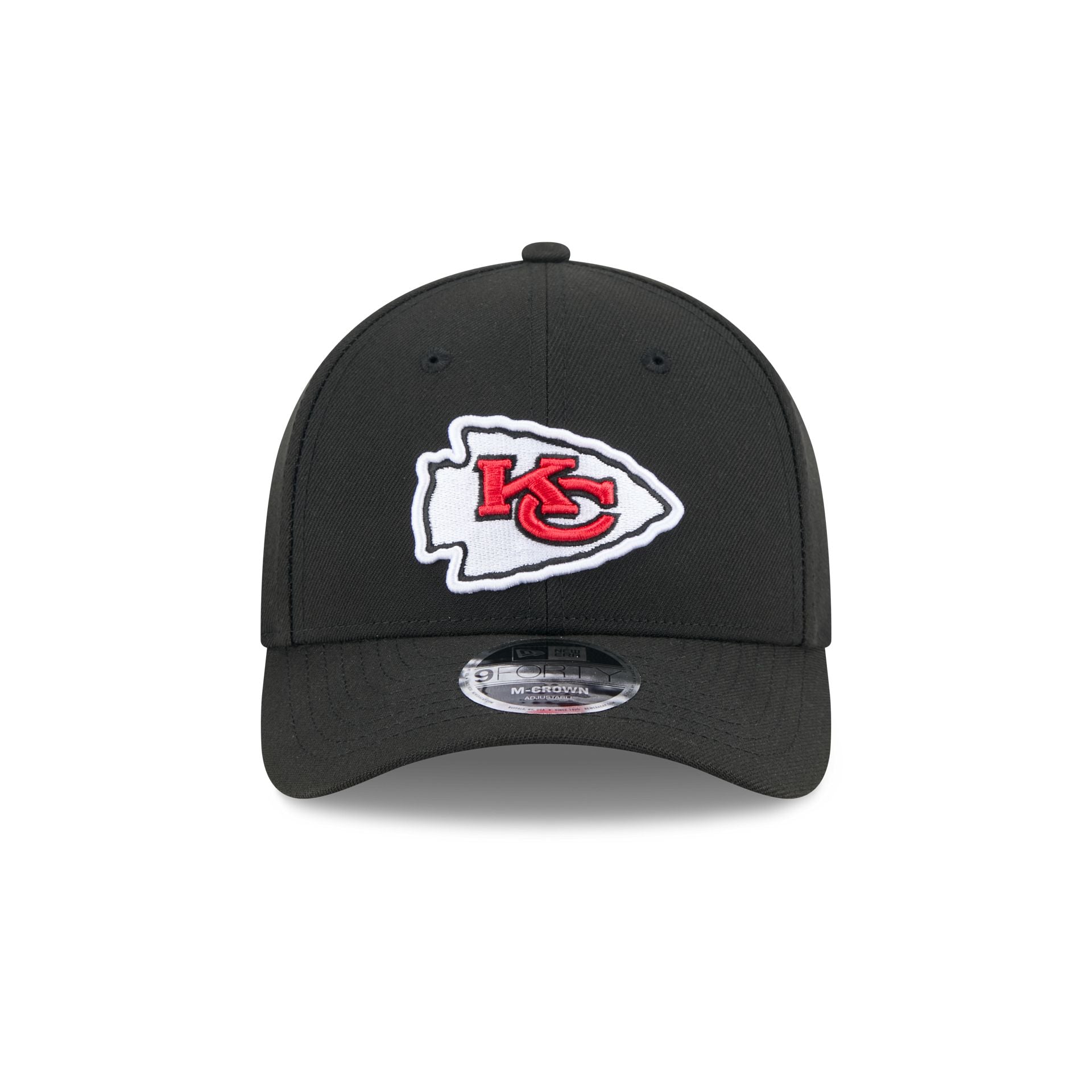 Alternative view of Kansas City Chiefs Team Black 9Forty M-Crown Snapback Hat