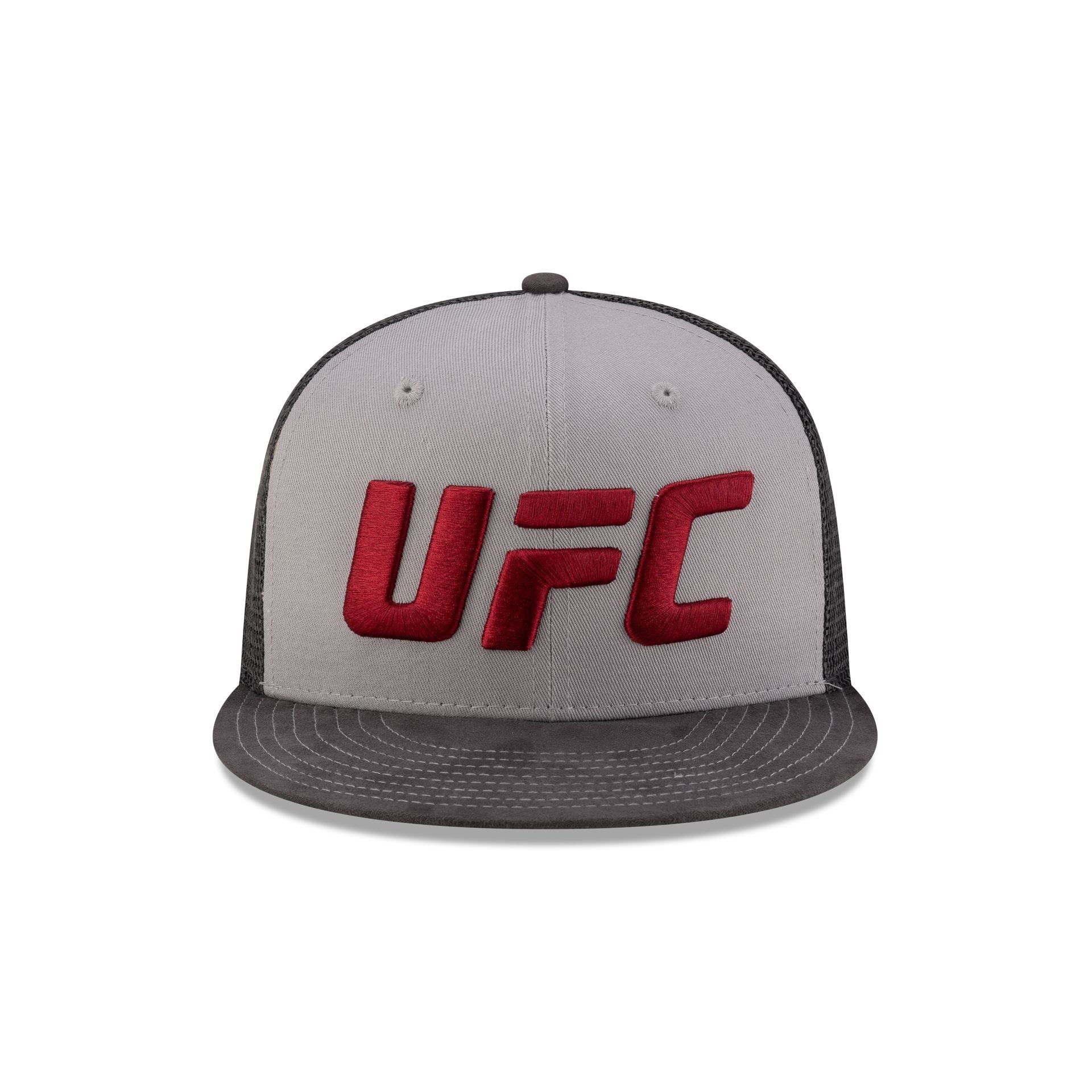 Alternative view of Ufc Suede Gray 9Fifty Trucker Hat