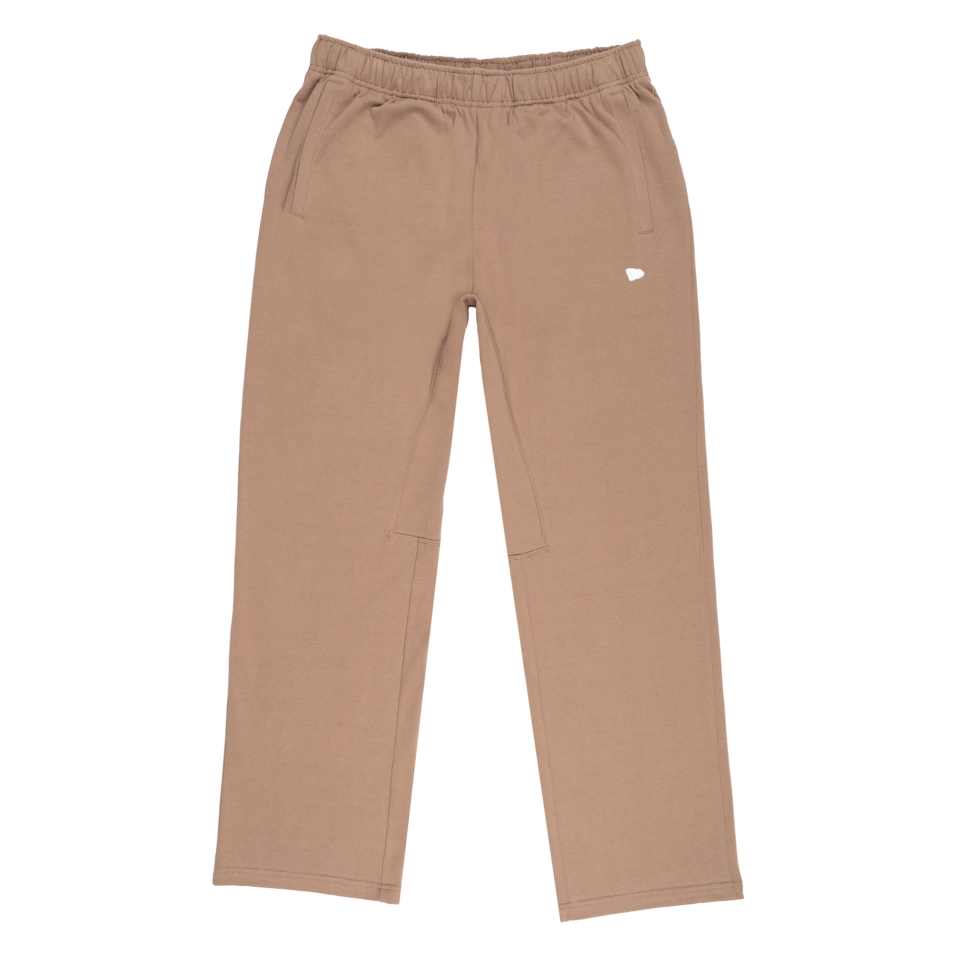 Alternative view of New Era Branded Alden Taupe Gray Sweatpants