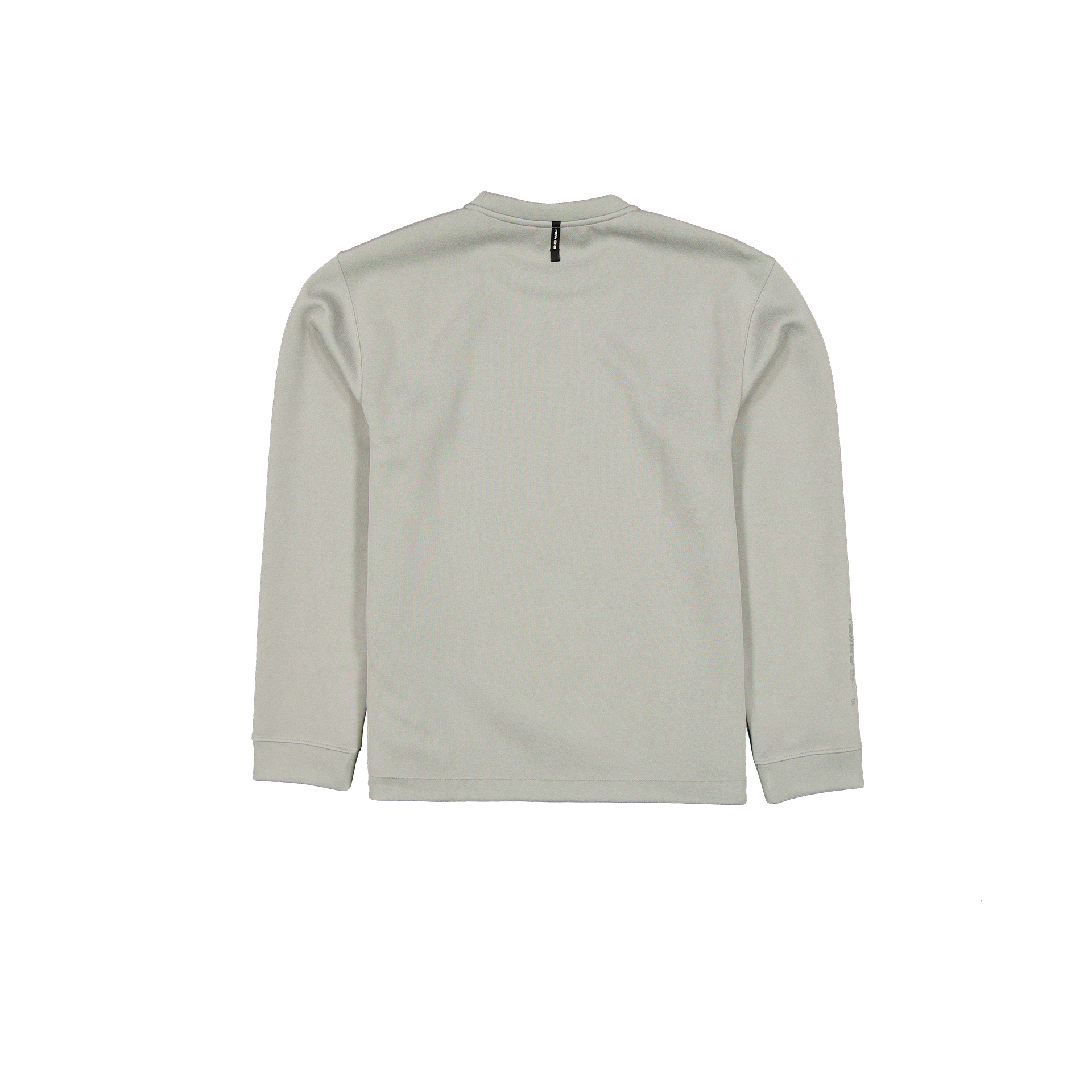 Alternative view of New Era Branded Train Heather Gray Crewneck