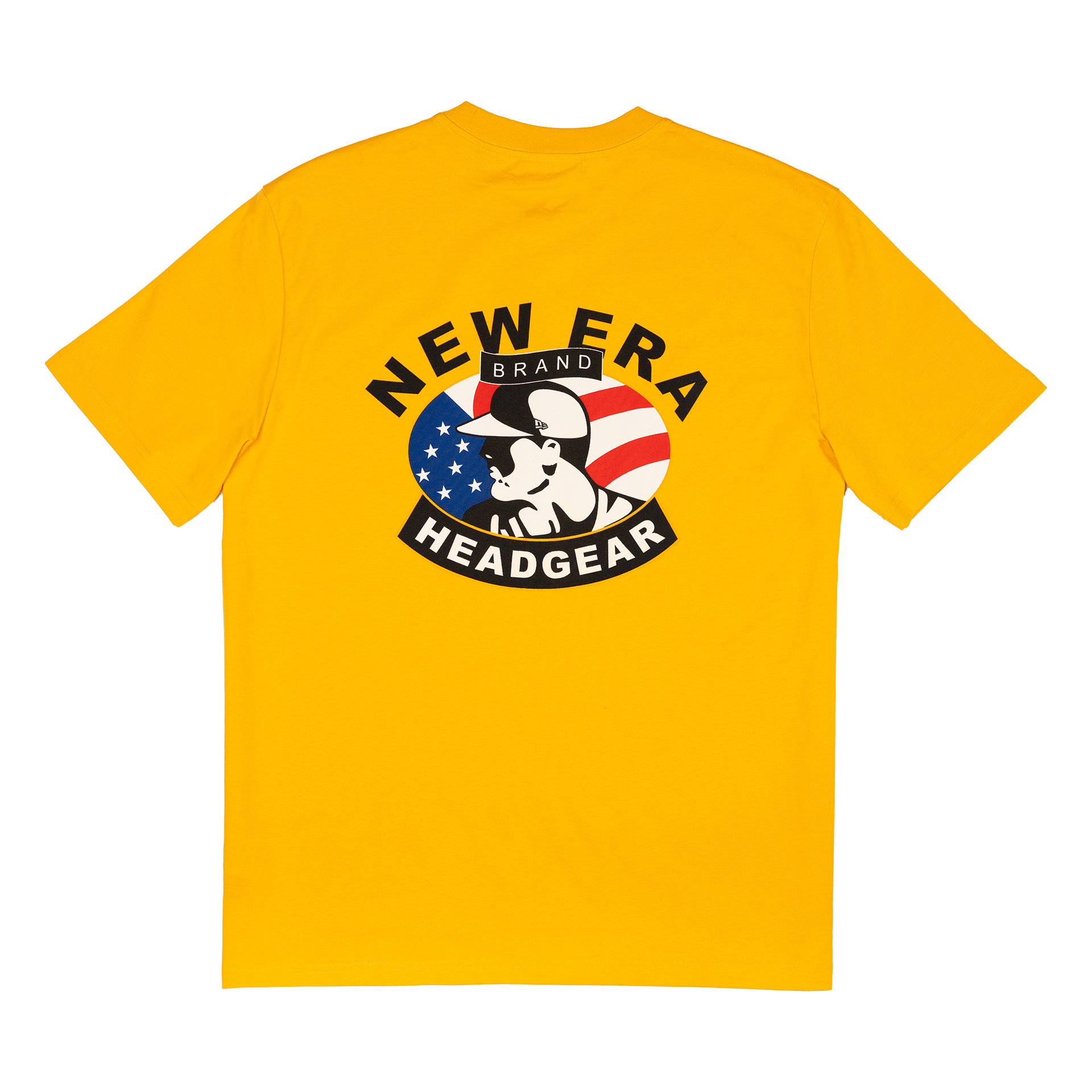 Alternative view of New Era Branded American Headgear Gold T-Shirt