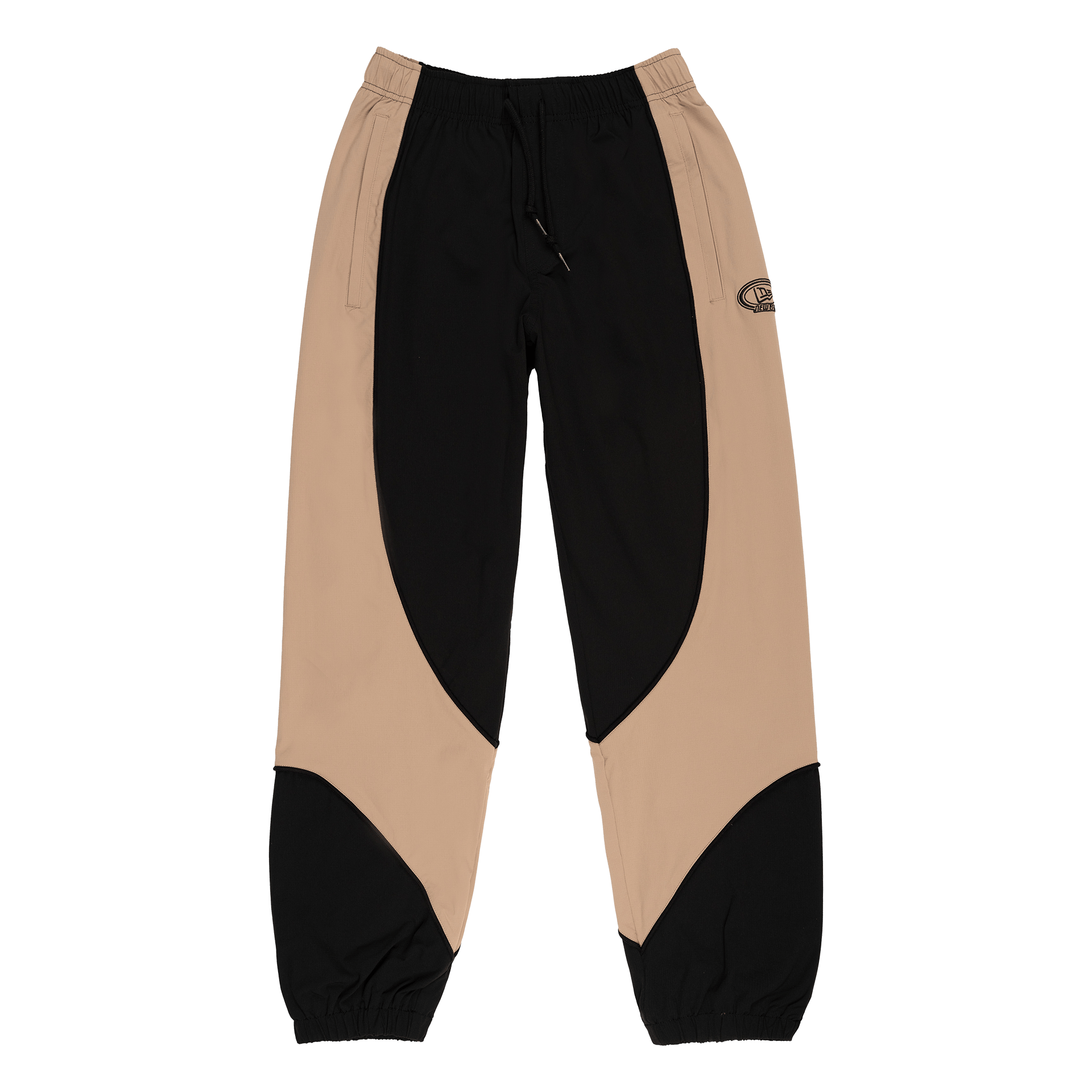 Alternative view of New Era Branded Retro-Tech Ne2K Black Track Pants