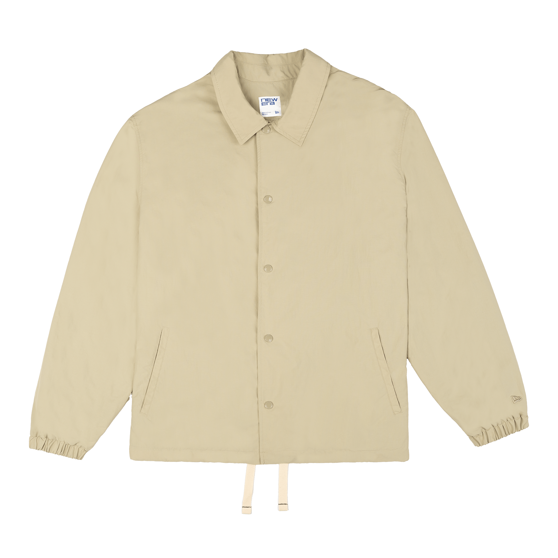 Alternative view of New Era Branded Ripstop Script Nylon Abbey Stone Coach's Jacket