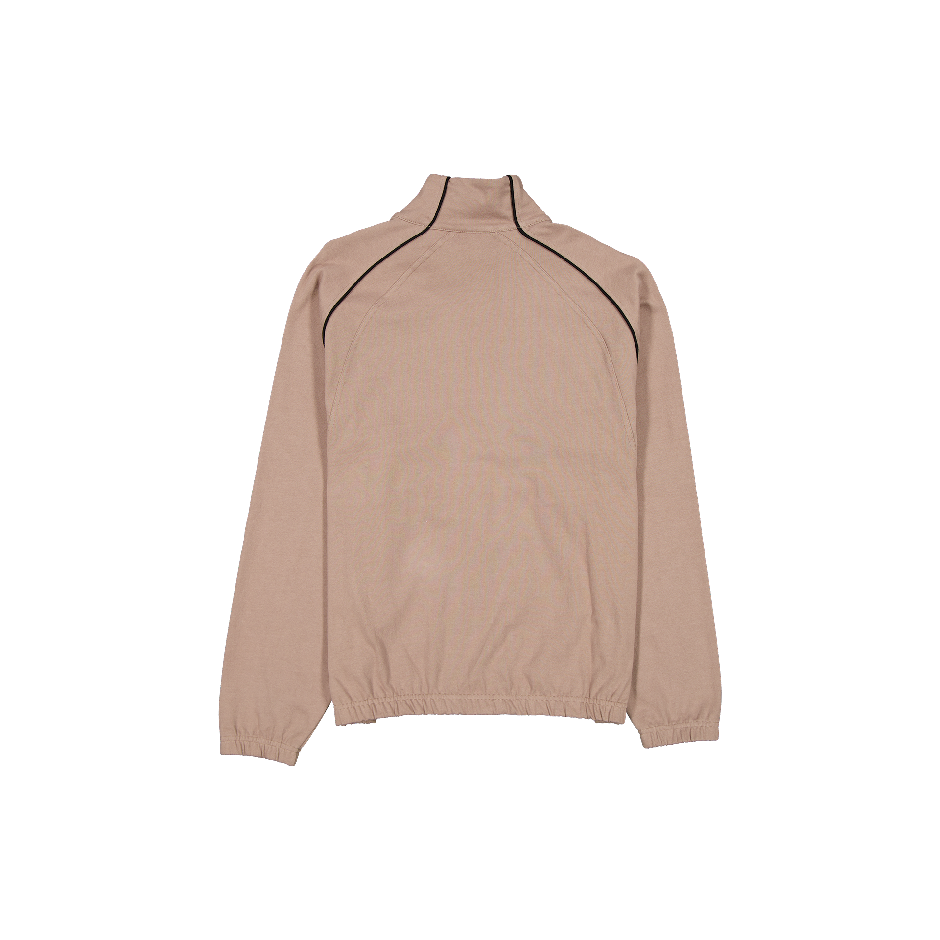 Alternative view of New Era Branded Shoreline Taupe Gray Full-Zip Track Jacket