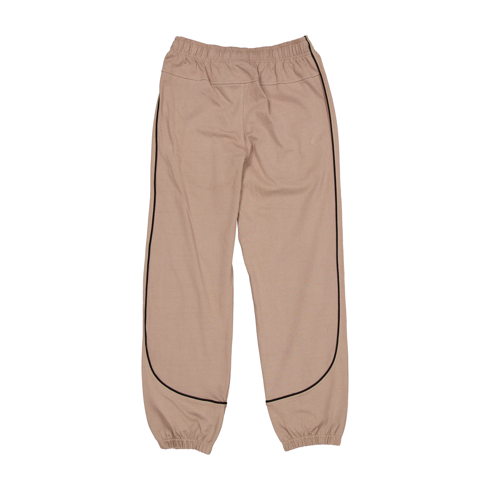 Alternative view of New Era Branded Shoreline Taupe Gray Knit Jogger