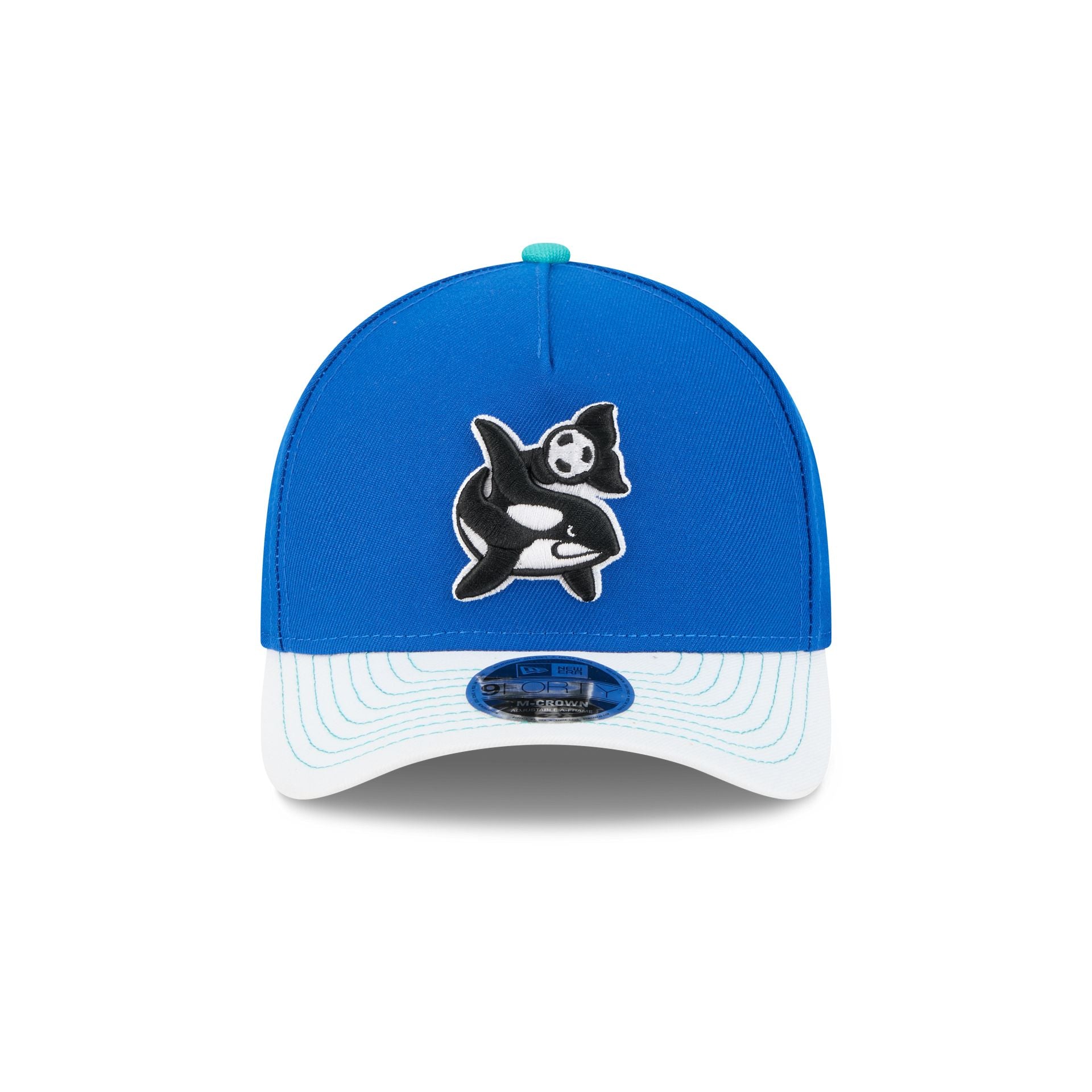 Alternative view of Seattle Sounders 2025 Jersey Hook Blue 9Forty M-Crown A-Frame Snapback Hat