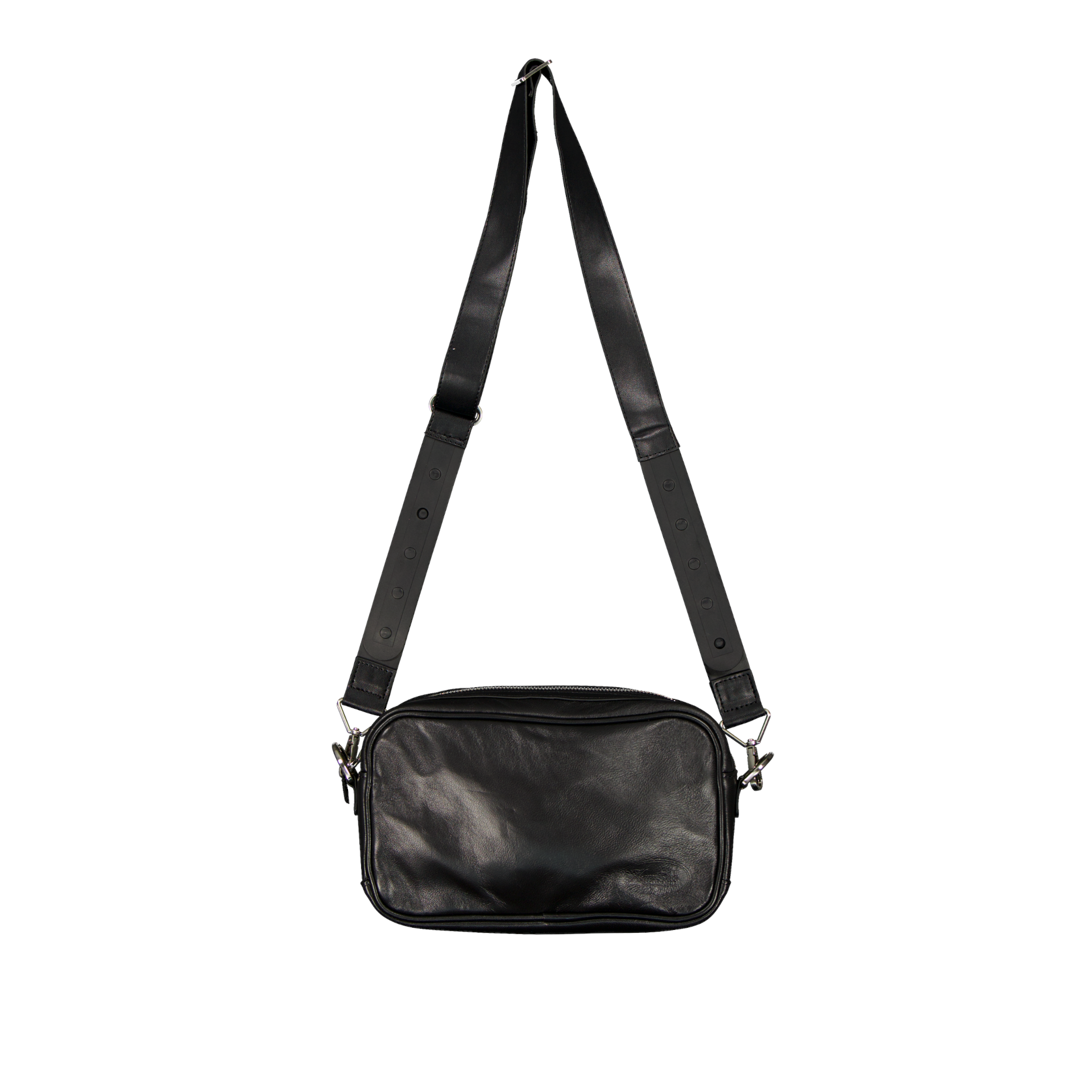 New Era Branded Leather Cross Body Bag