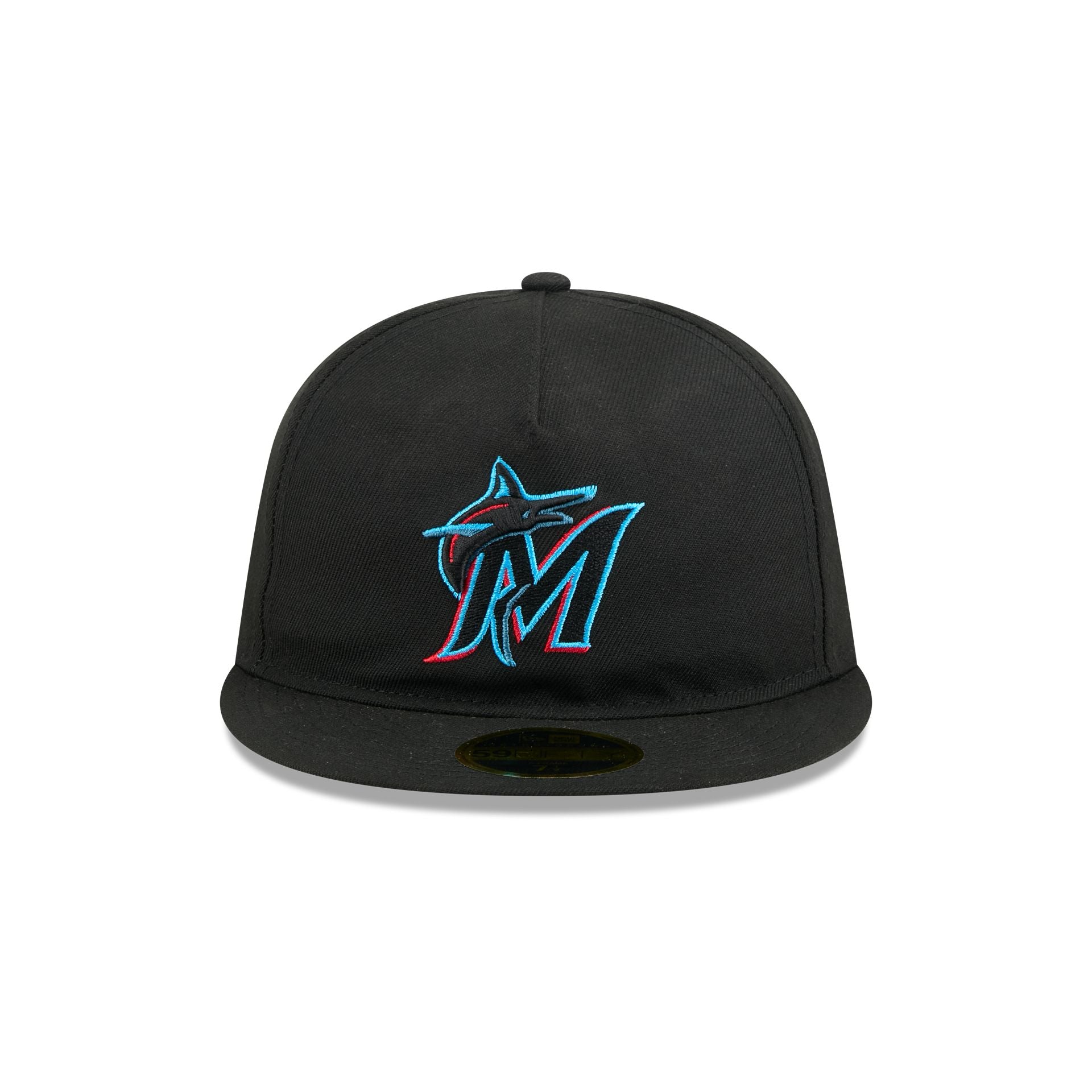 Alternative view of Miami Marlins Easy Retro Crown 59Fifty A-Frame Fitted Hat