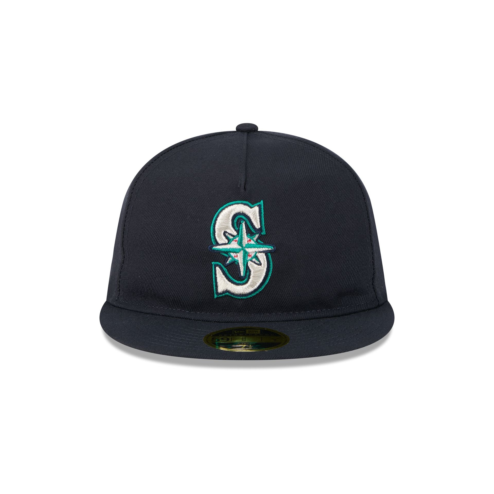 Alternative view of Seattle Mariners Easy Retro Crown 59Fifty A-Frame Fitted Hat