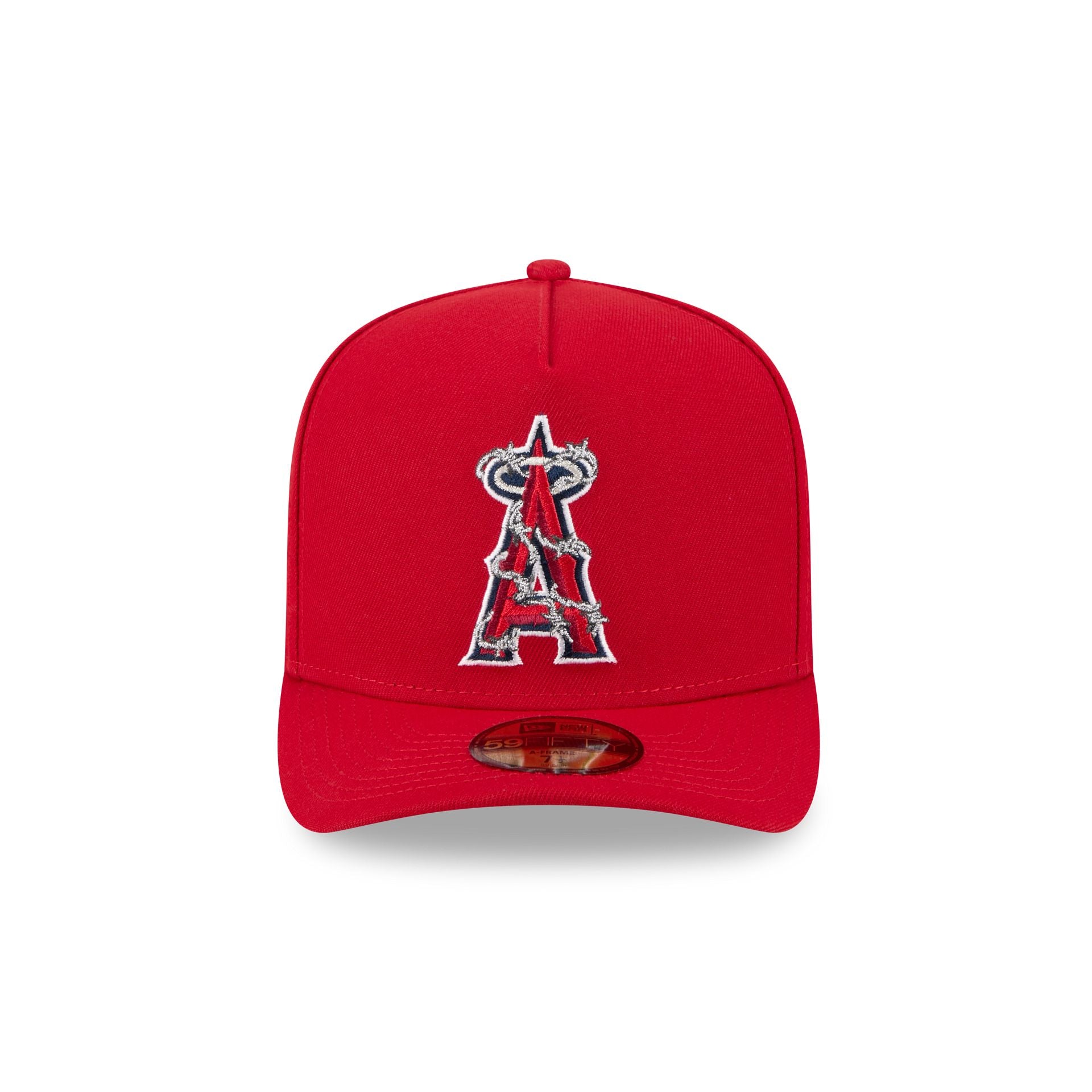 Alternative view of Los Angeles Angels Barbed Wire 59Fifty A-Frame Fitted Hat