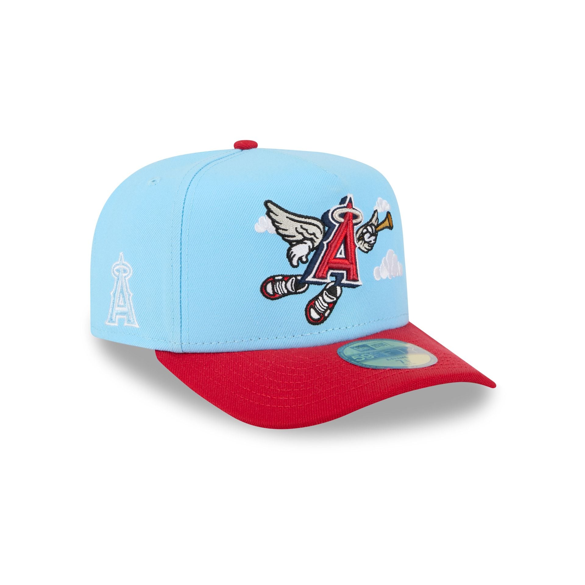 Los Angeles Angels Cartoon 59Fifty A-Frame Fitted Hat