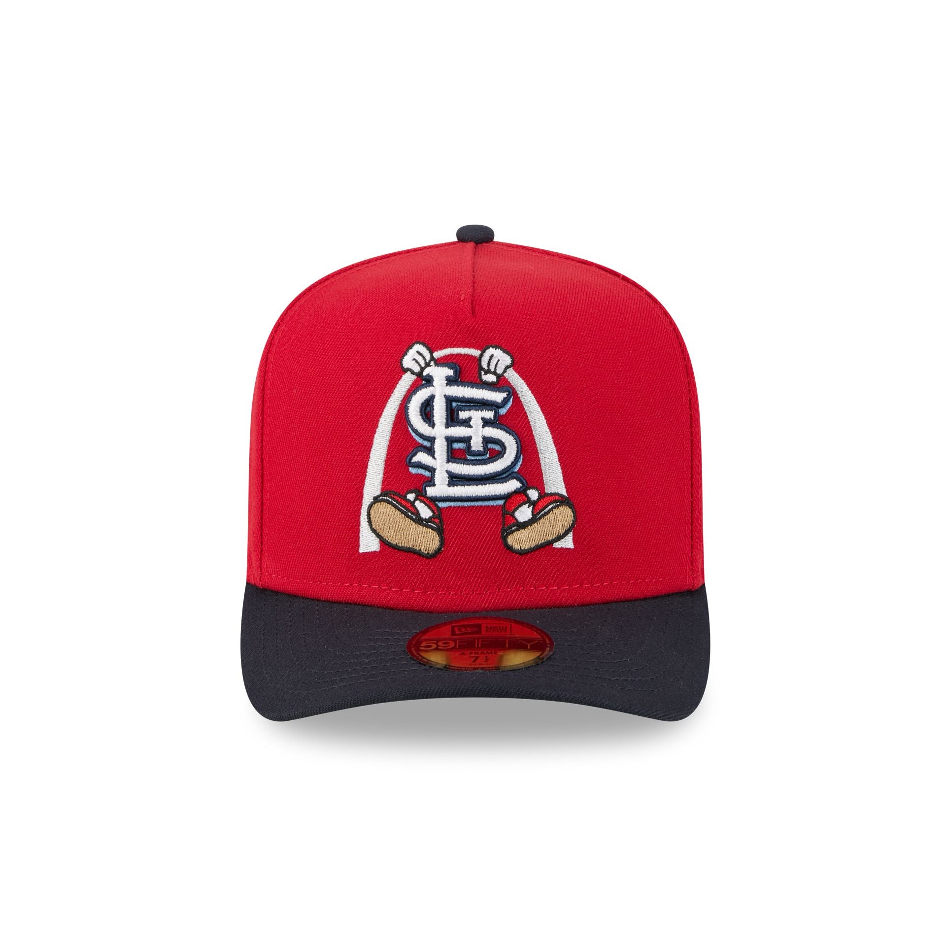 Alternative view of St. Louis Cardinals Cartoon 59Fifty A-Frame Fitted Hat