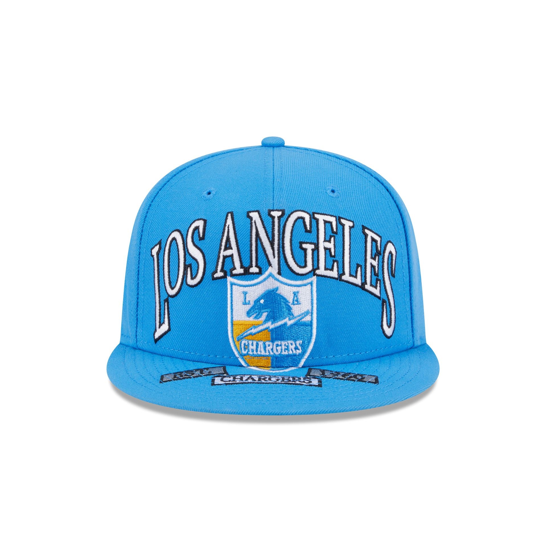 Alternative view of Los Angeles Chargers Oversized 59Fifty Fitted Hat