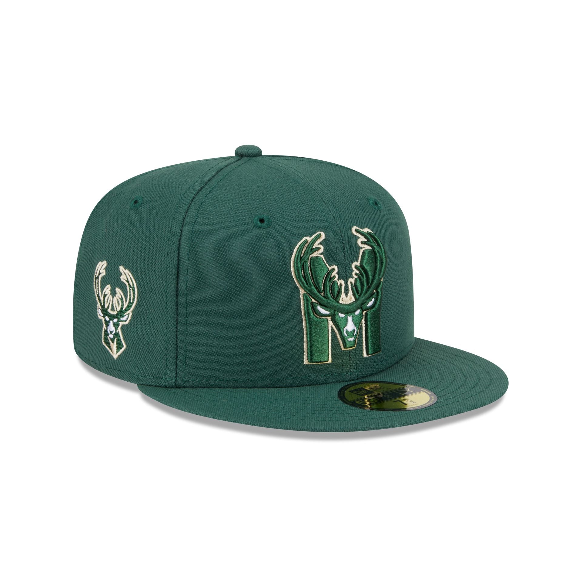 Milwaukee Bucks Deceptor 59Fifty Fitted Hat