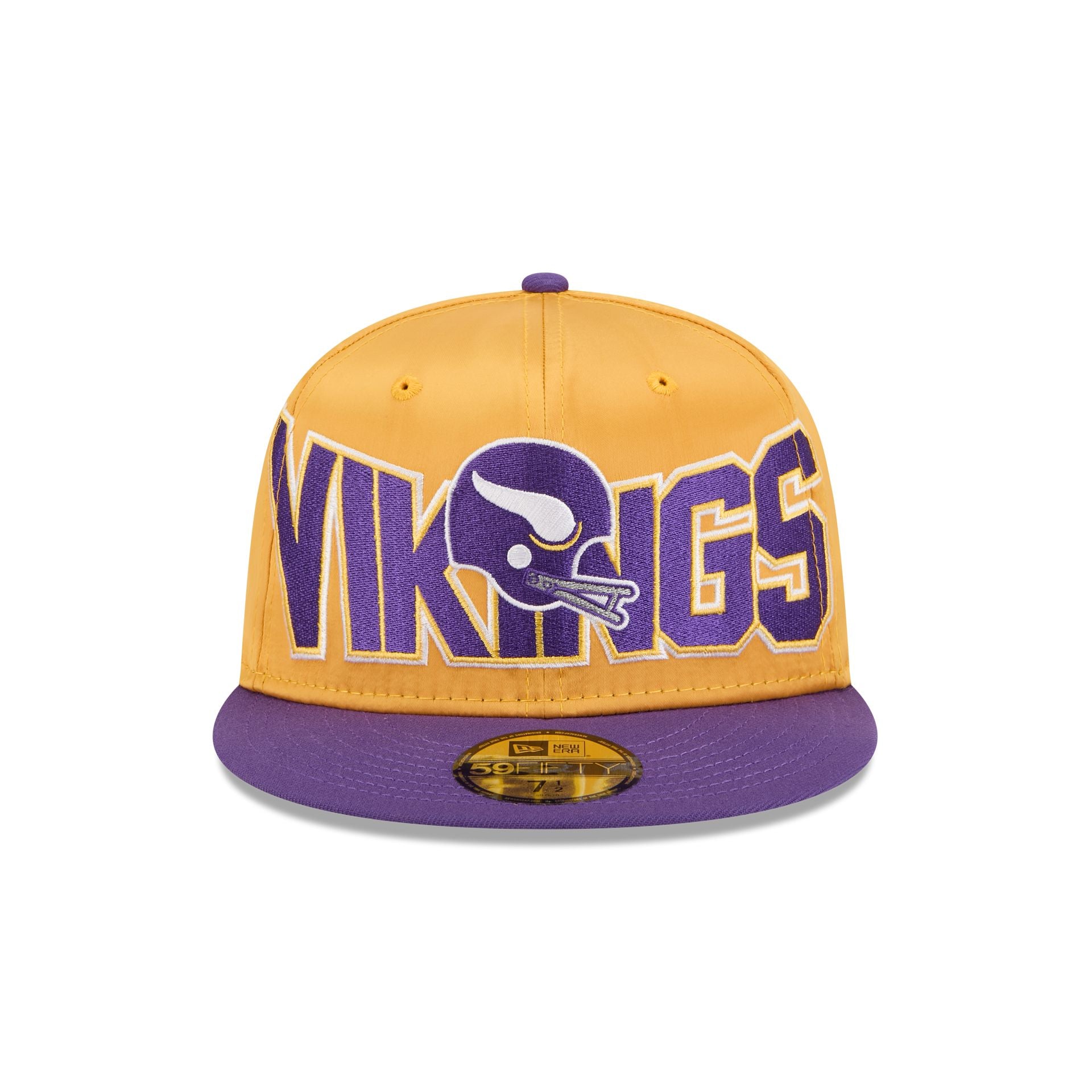 Alternative view of Minnesota Vikings Bold Satin 59Fifty Fitted Hat