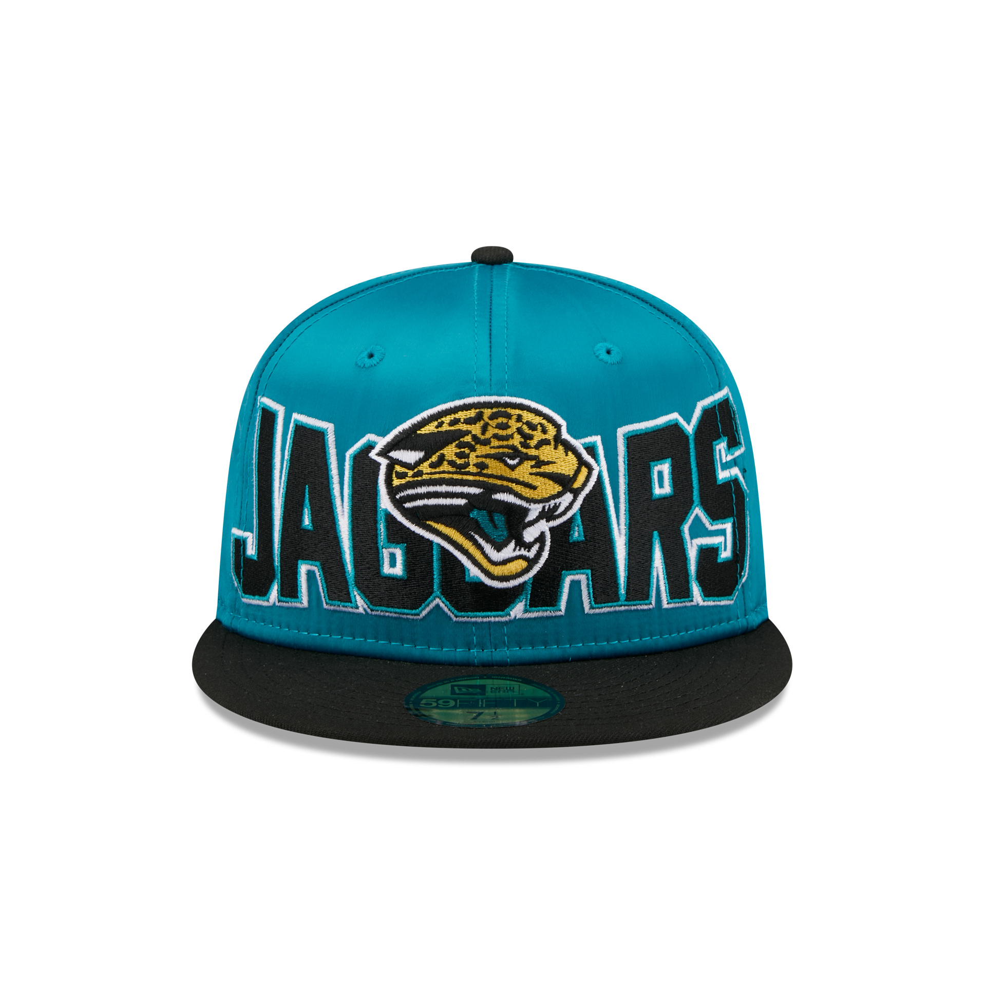 Alternative view of Jacksonville Jaguars Bold Satin 59Fifty Fitted Hat