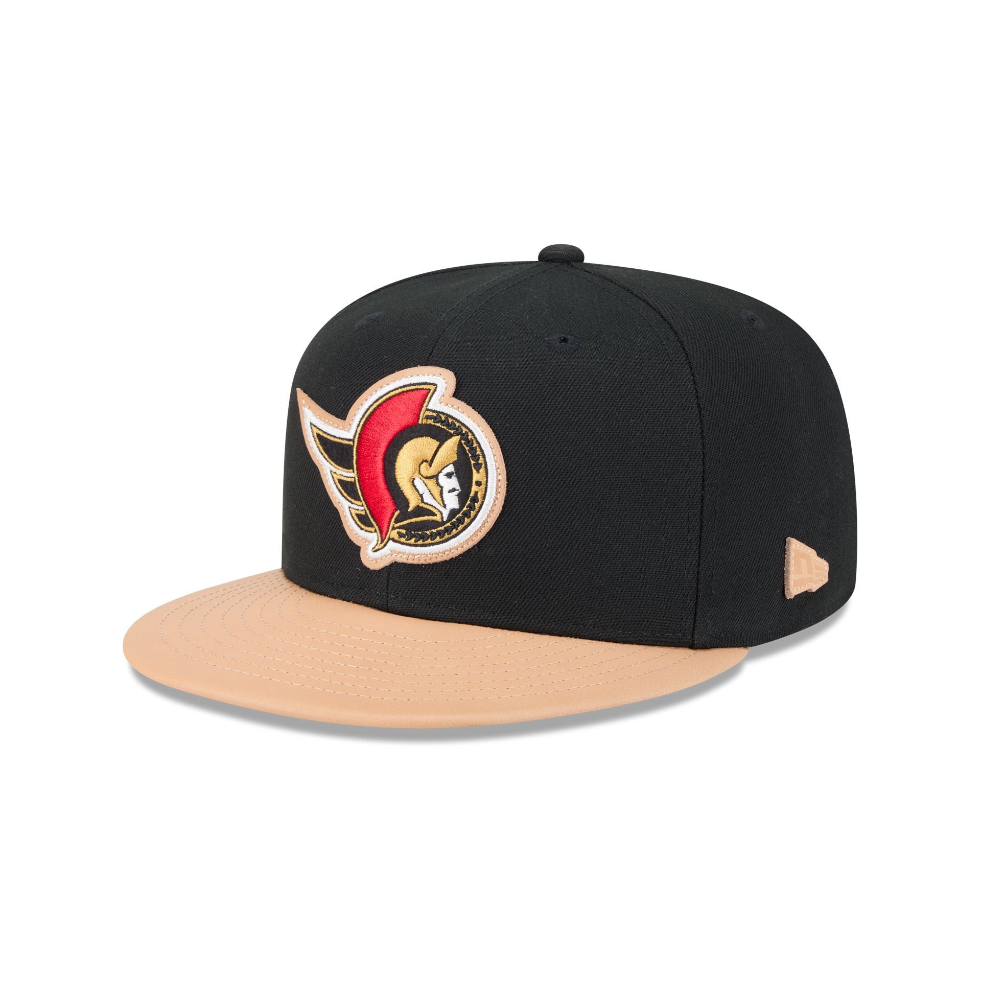 Ottawa Senators Leather Visor 59Fifty Fitted Hat