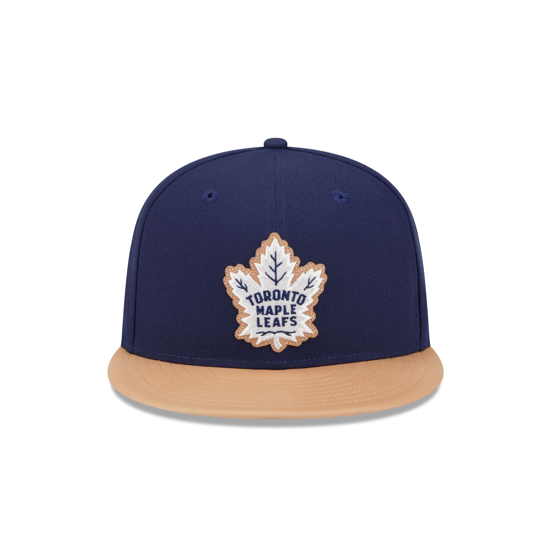 Alternative view of Toronto Maple Leafs Leather Visor 59Fifty Fitted Hat