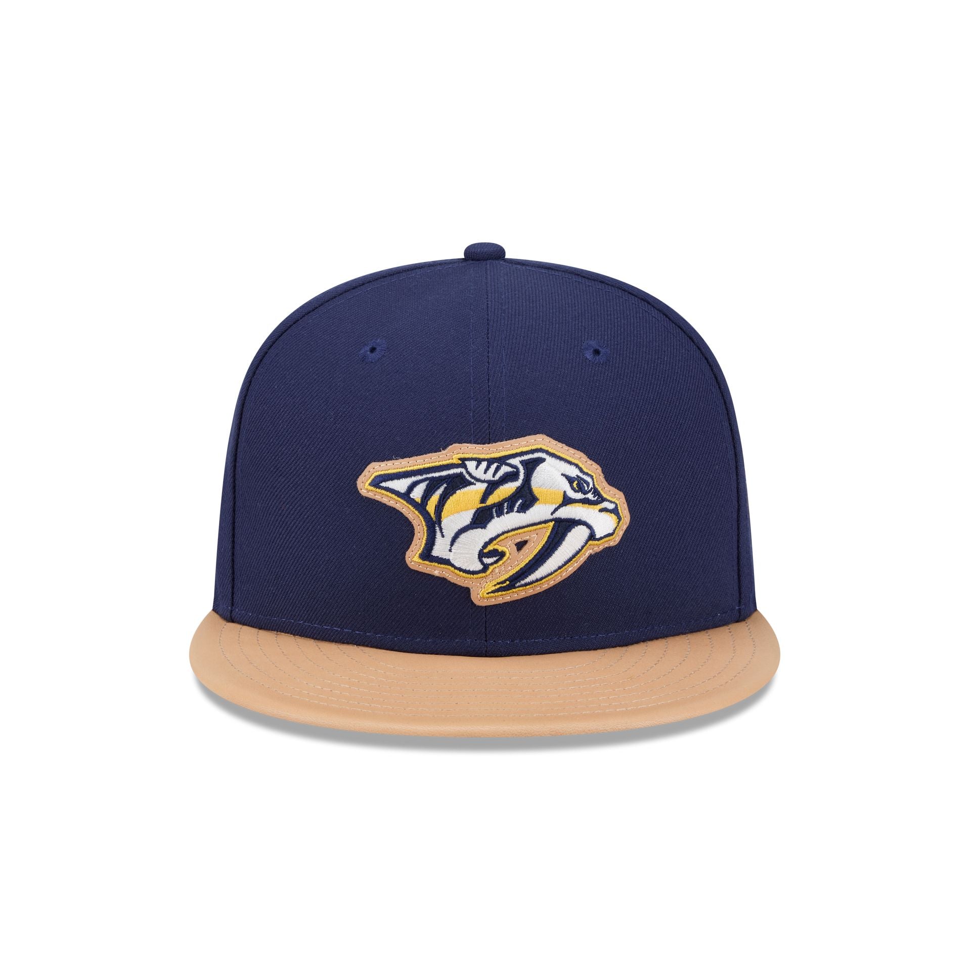 Alternative view of Nashville Predators Leather Visor 59Fifty Fitted Hat