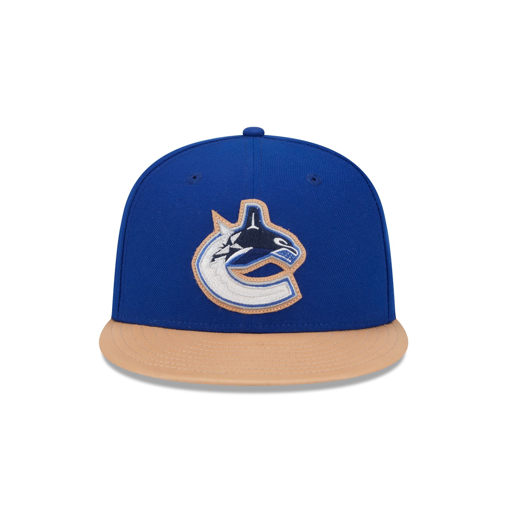 Alternative view of Vancouver Canucks Leather Visor 59Fifty Fitted Hat