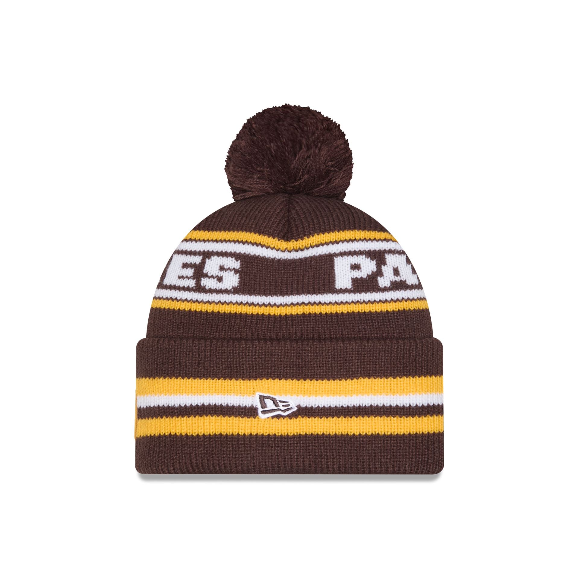 Alternative view of San Diego Padres Classic Pom Knit Hat