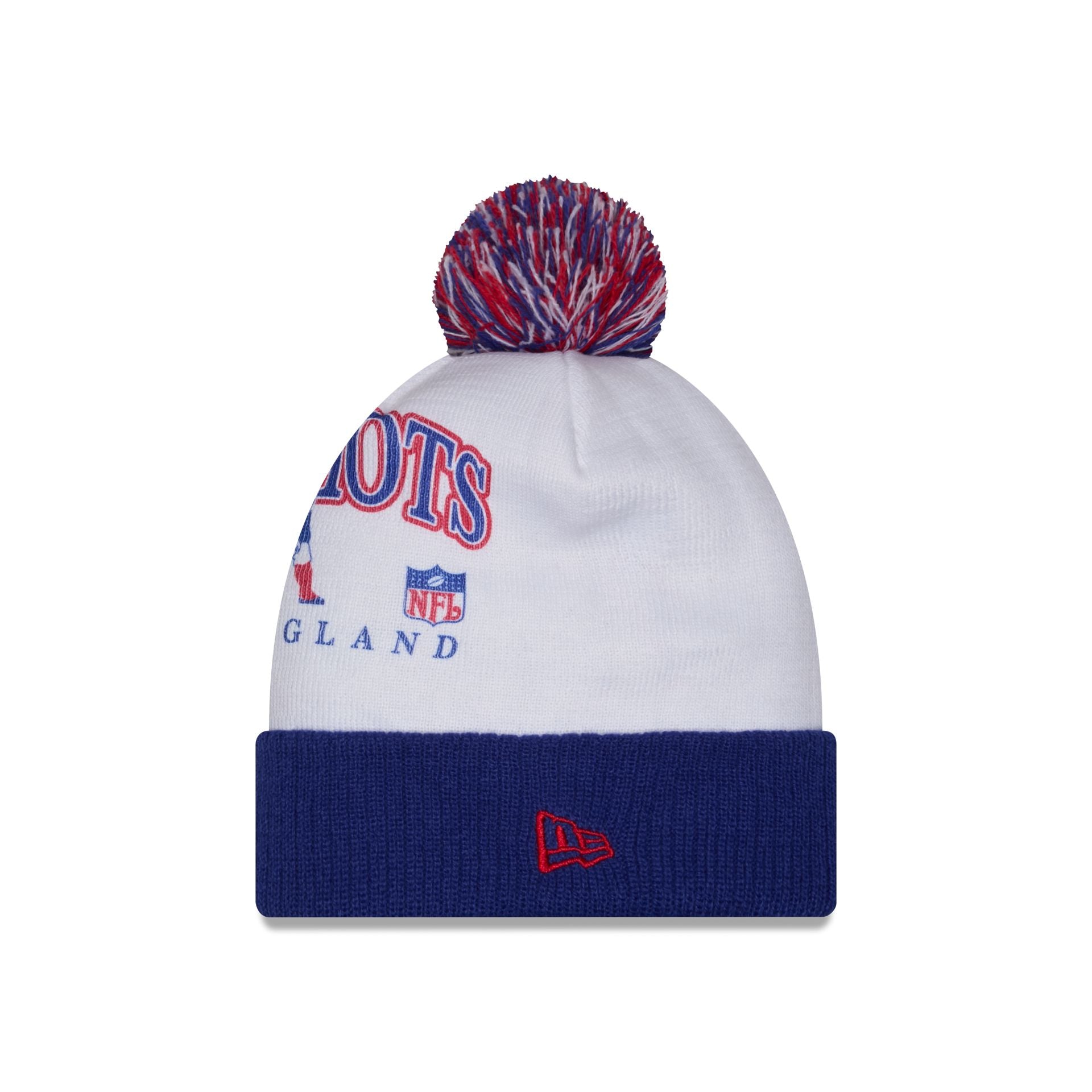 Alternative view of New England Patriots Spirit Pom Knit Hat