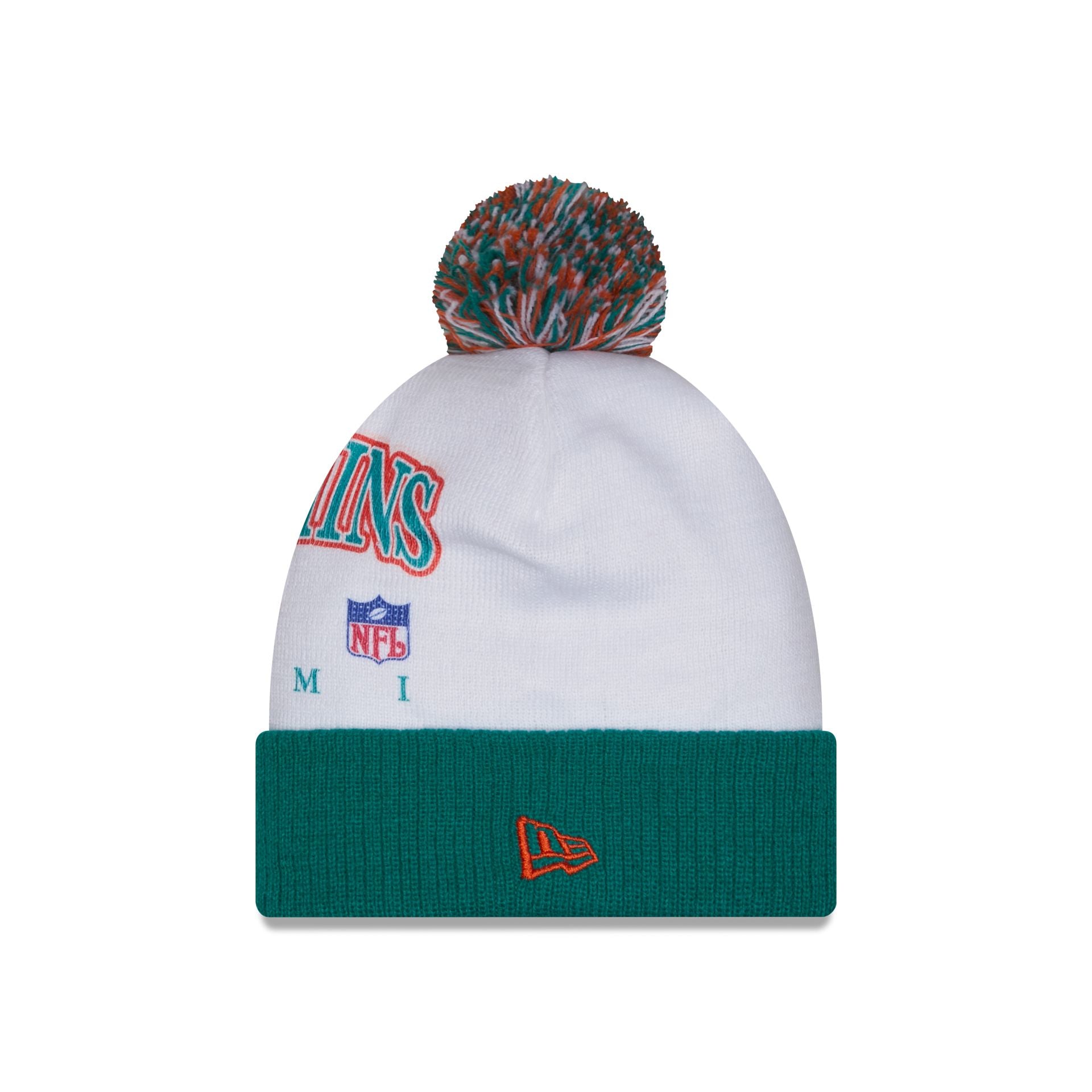 Alternative view of Miami Dolphins Spirit Pom Knit Hat