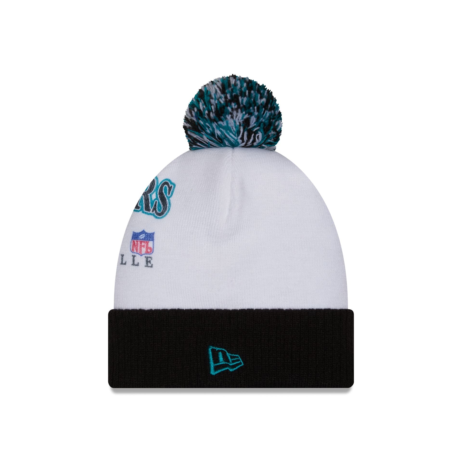 Alternative view of Jacksonville Jaguars Spirit Pom Knit Hat
