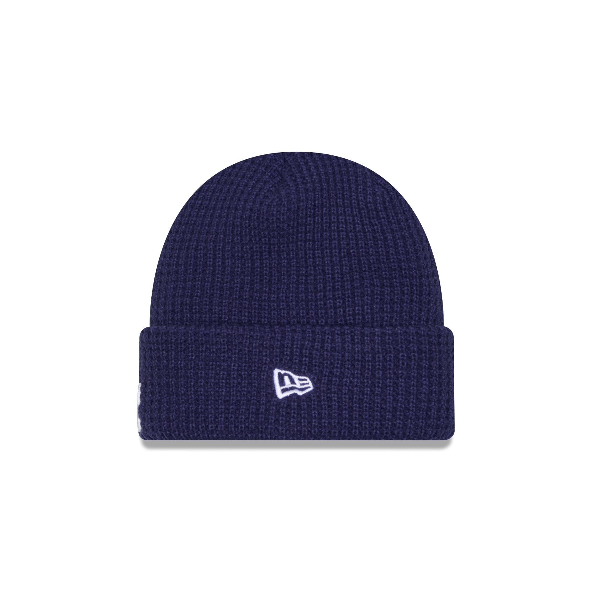Alternative view of Los Angeles Dodgers Waffle Stitch Knit Beanie Hat
