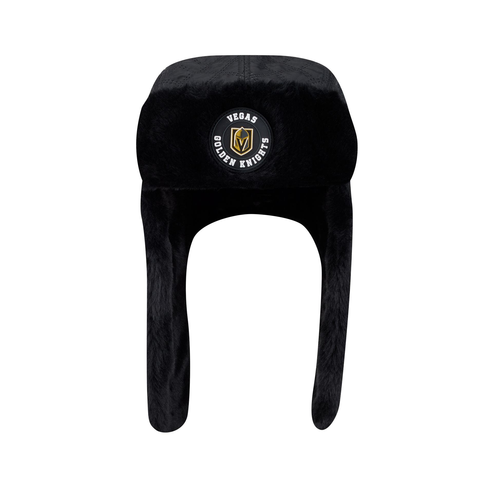 Alternative view of Vegas Golden Knights Quilted Fashion Trapper Hat