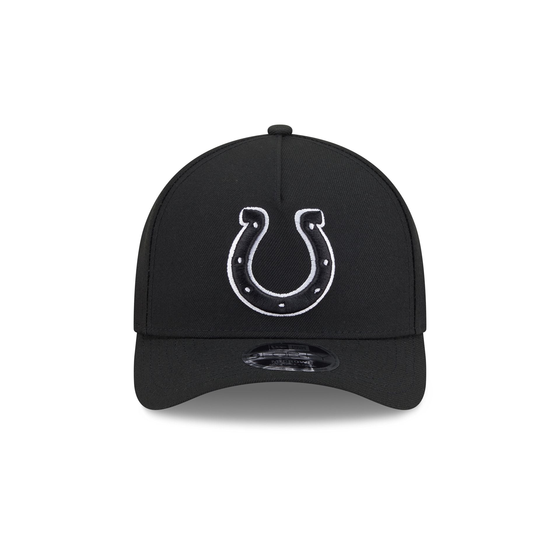 Alternative view of Indianapolis Colts Black & White 9Forty M-Crown A-Frame Snapback Hat