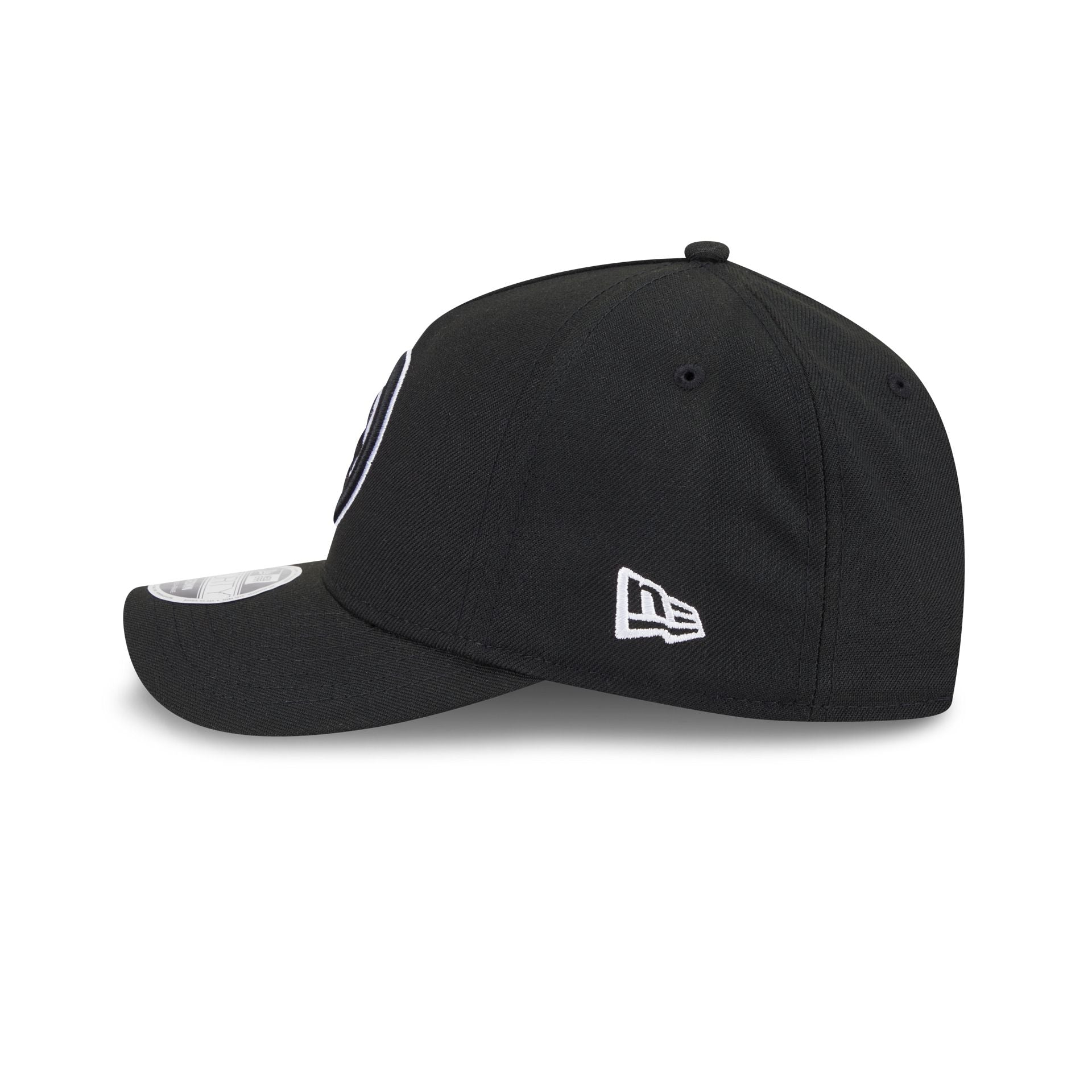 Pittsburgh Steelers Black & White 9Forty M-Crown A-Frame Snapback Hat - Image 4