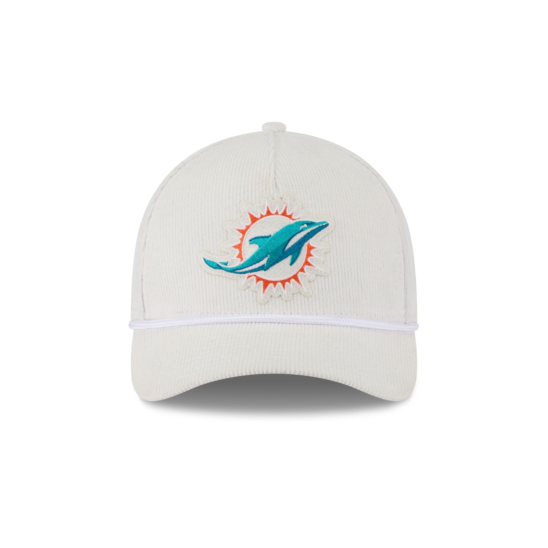 Alternative view of Miami Dolphins Corduroy 9Forty M-Crown A-Frame Snapback Hat