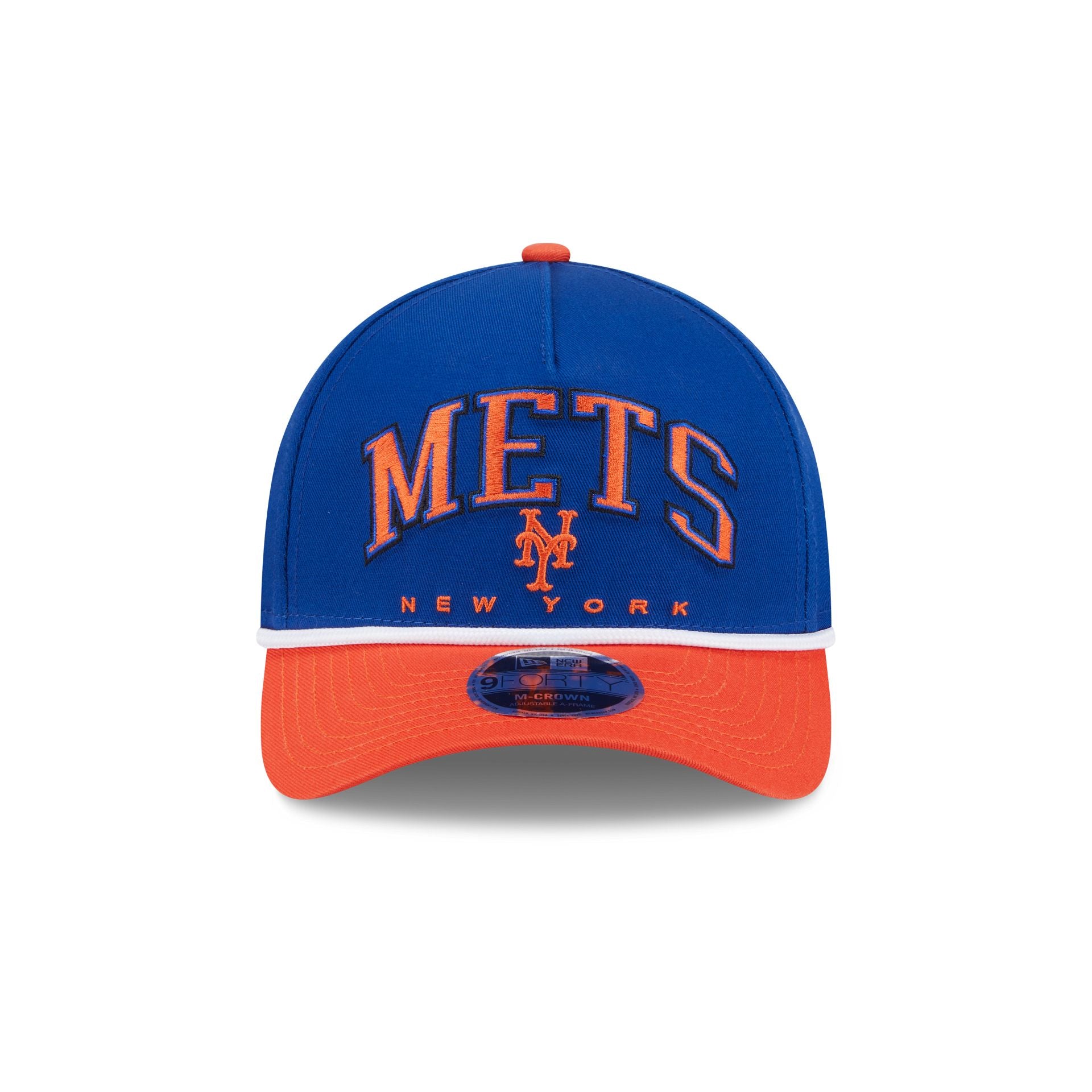 Alternative view of New York Mets Arch 9Forty M-Crown A-Frame Snapback Hat