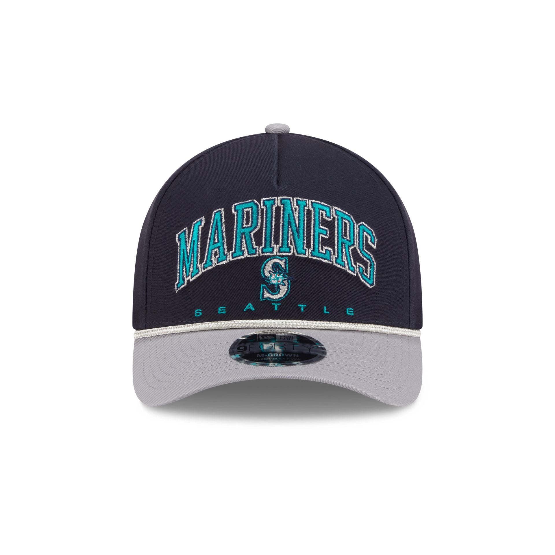Alternative view of Seattle Mariners Arch 9Forty M-Crown A-Frame Snapback Hat