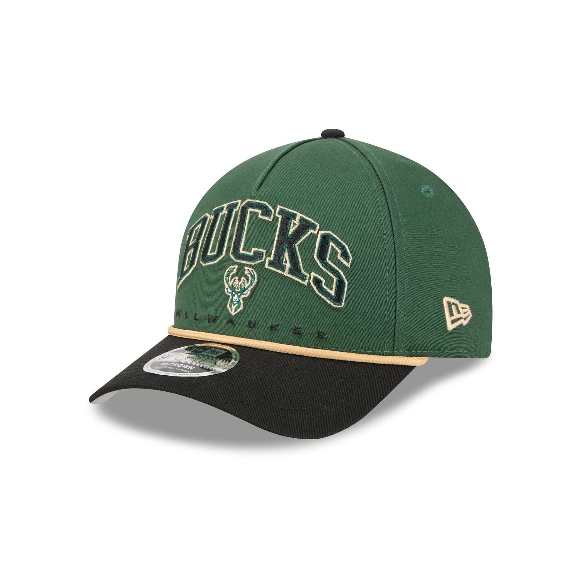Milwaukee Bucks Arch 9Forty M-Crown A-Frame Snapback Hat