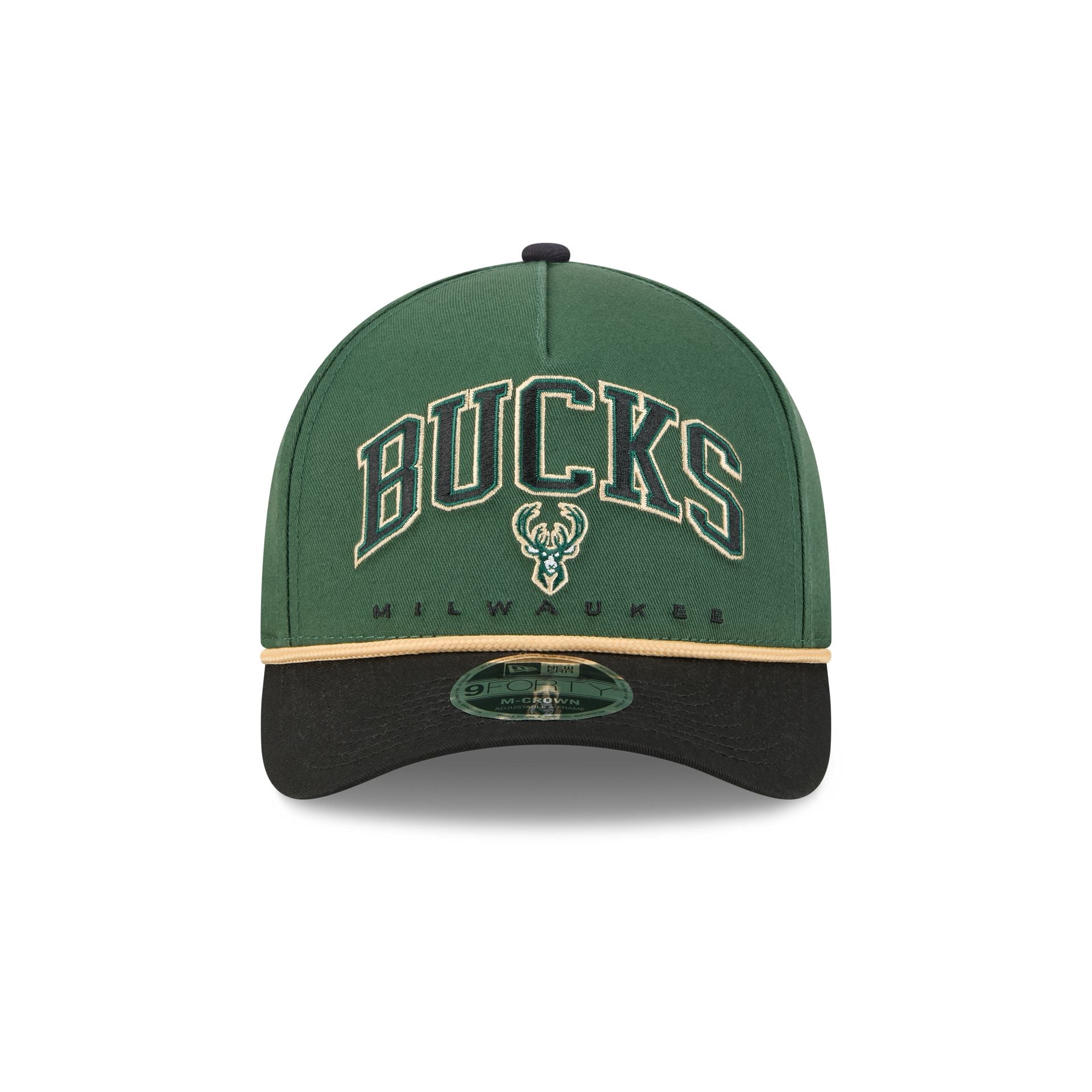 Alternative view of Milwaukee Bucks Arch 9Forty M-Crown A-Frame Snapback Hat
