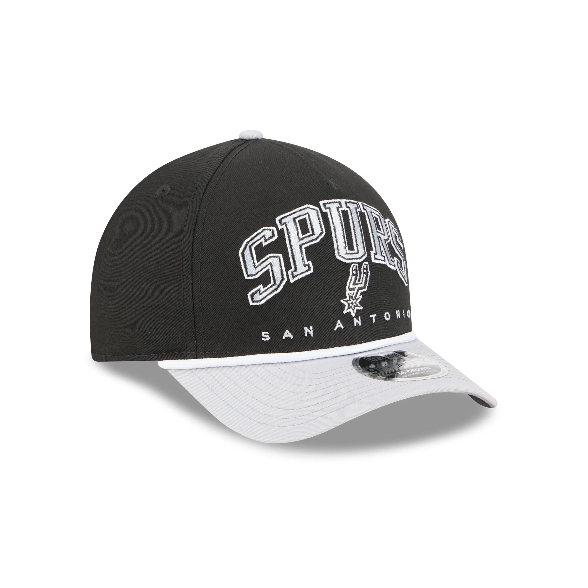 San Antonio Spurs Arch 9Forty M-Crown A-Frame Snapback Hat - Image 3