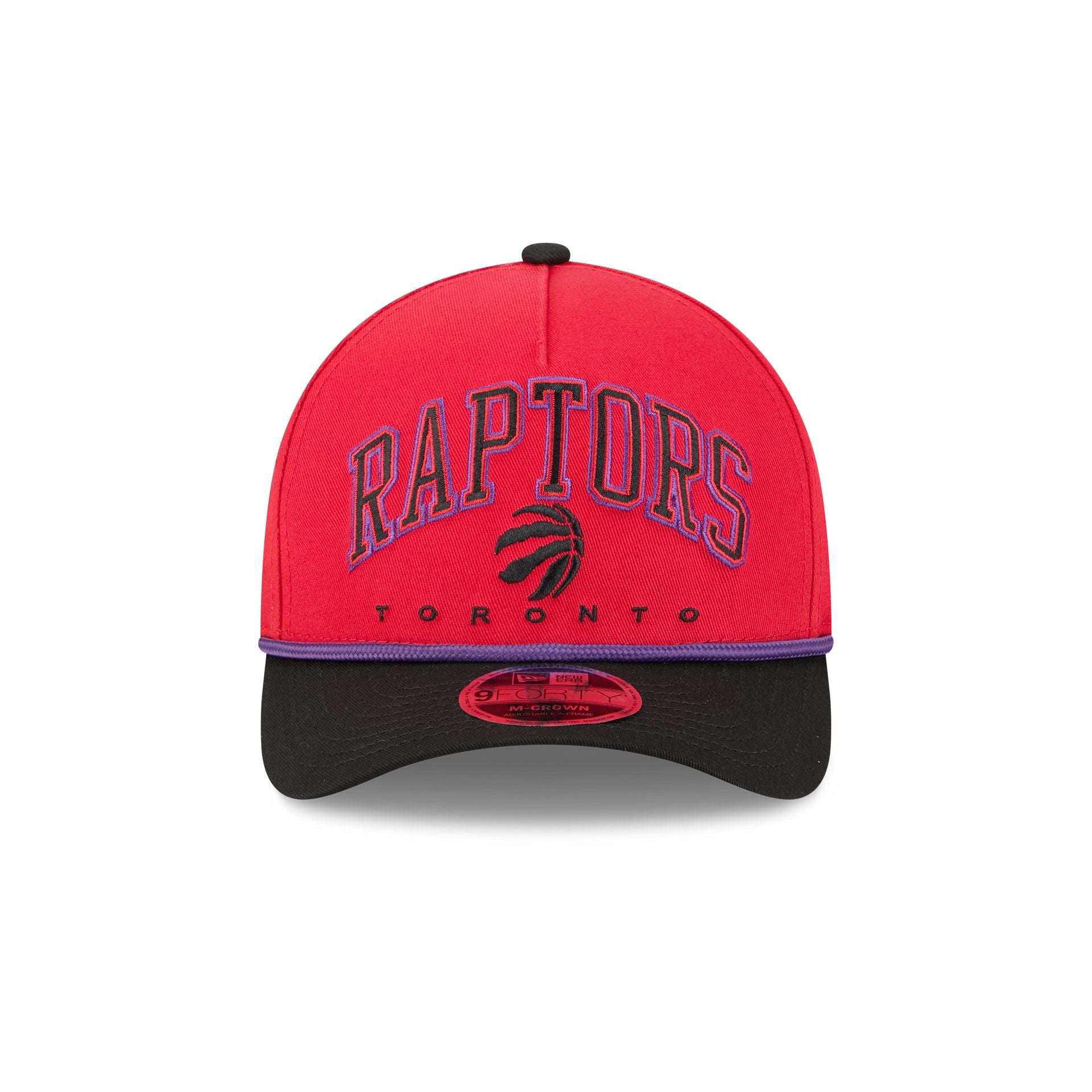 Alternative view of Toronto Raptors Arch 9Forty M-Crown A-Frame Snapback Hat