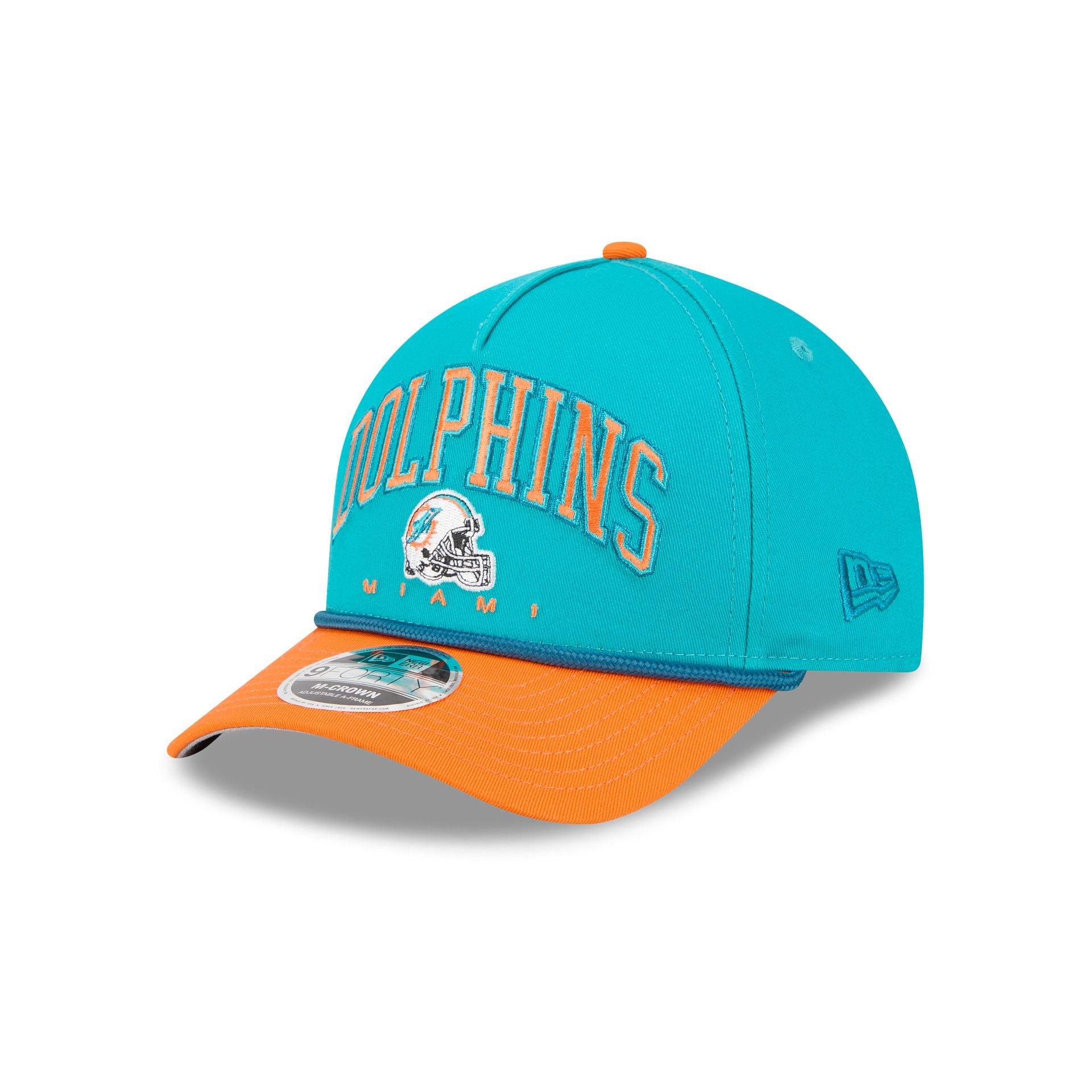 Miami Dolphins Arch 9Forty M-Crown A-Frame Snapback Hat