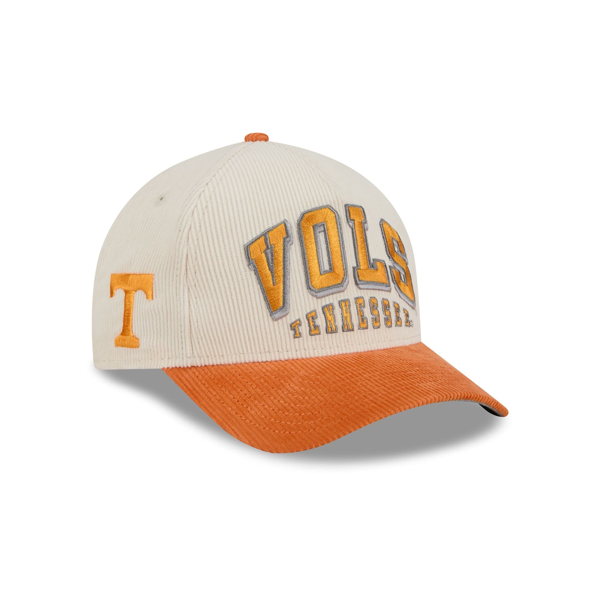 Tennessee Volunteers Stacked Corduroy 9Forty M-Crown A-Frame Snapback Hat