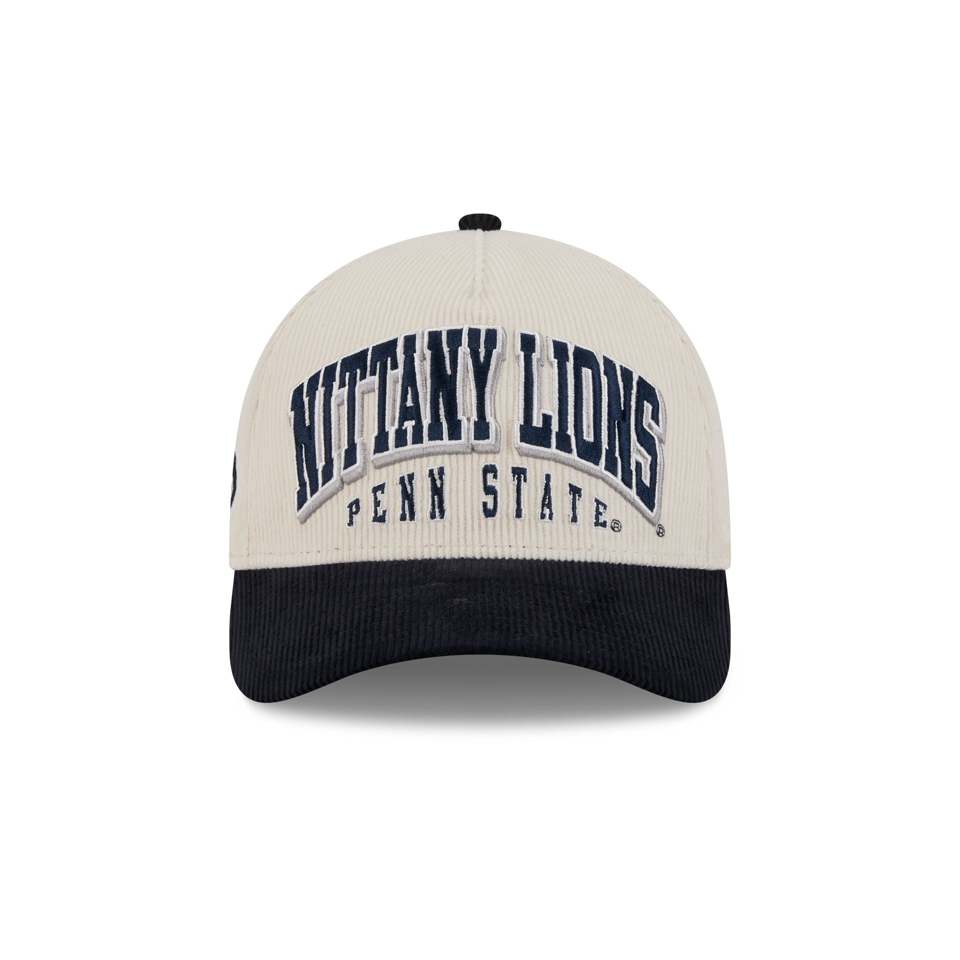 Penn State Nittany Lions Stacked Corduroy 9Forty M-Crown A-Frame Snapback Hat - Image 2