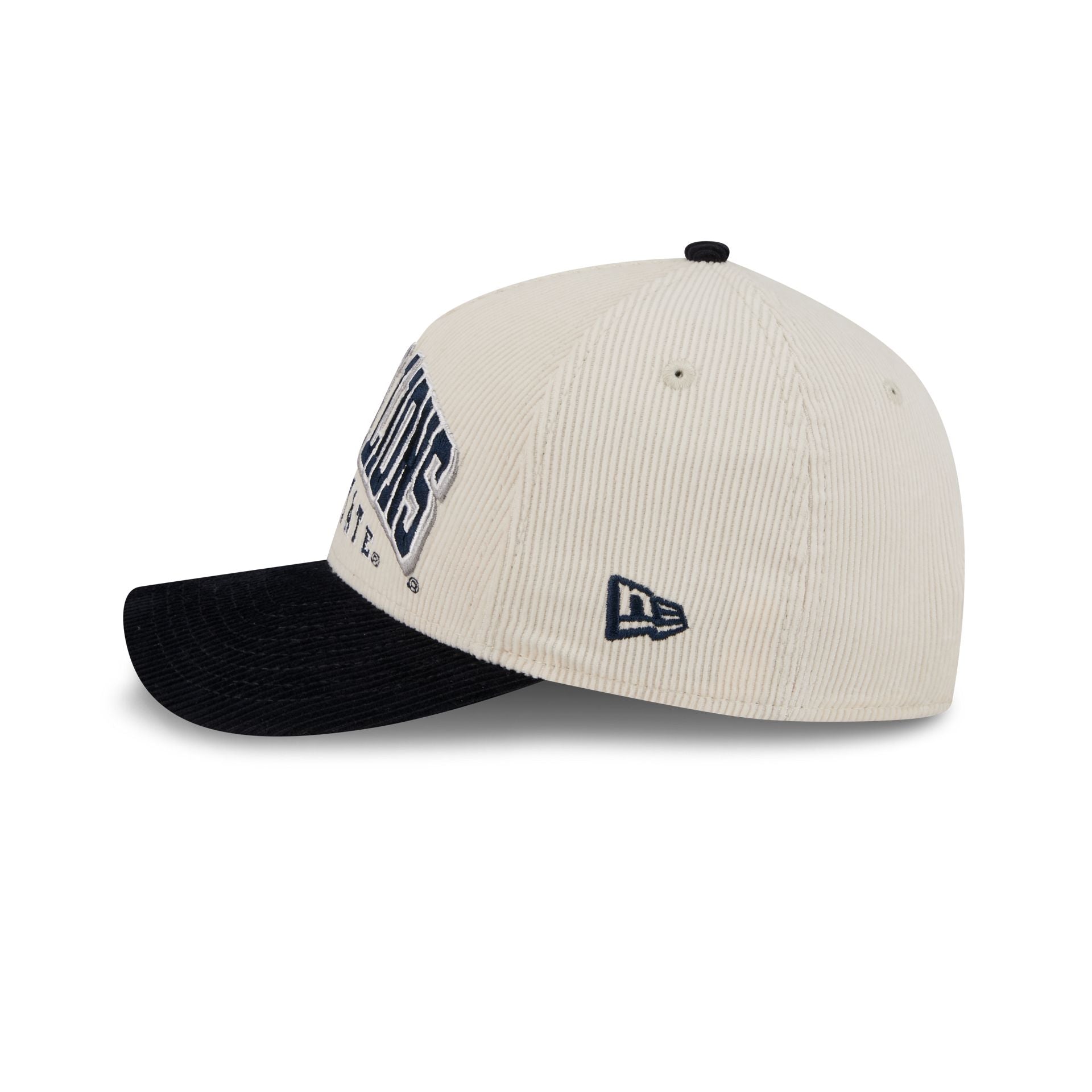 Penn State Nittany Lions Stacked Corduroy 9Forty M-Crown A-Frame Snapback Hat - Image 5