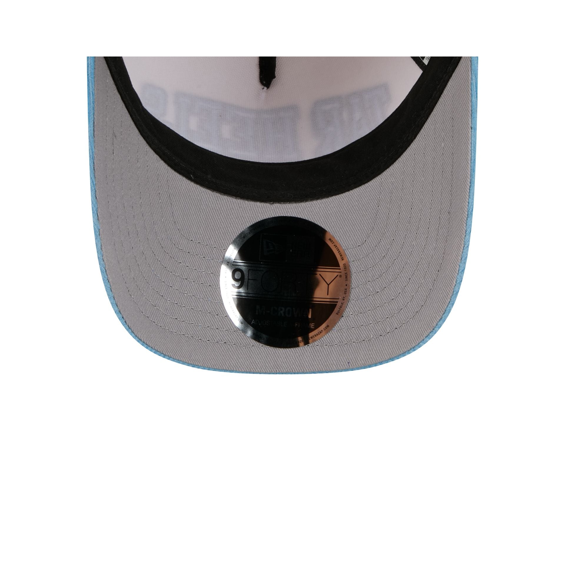 North Carolina Tar Heels Stacked Corduroy 9Forty M-Crown A-Frame Snapback Hat - Image 7