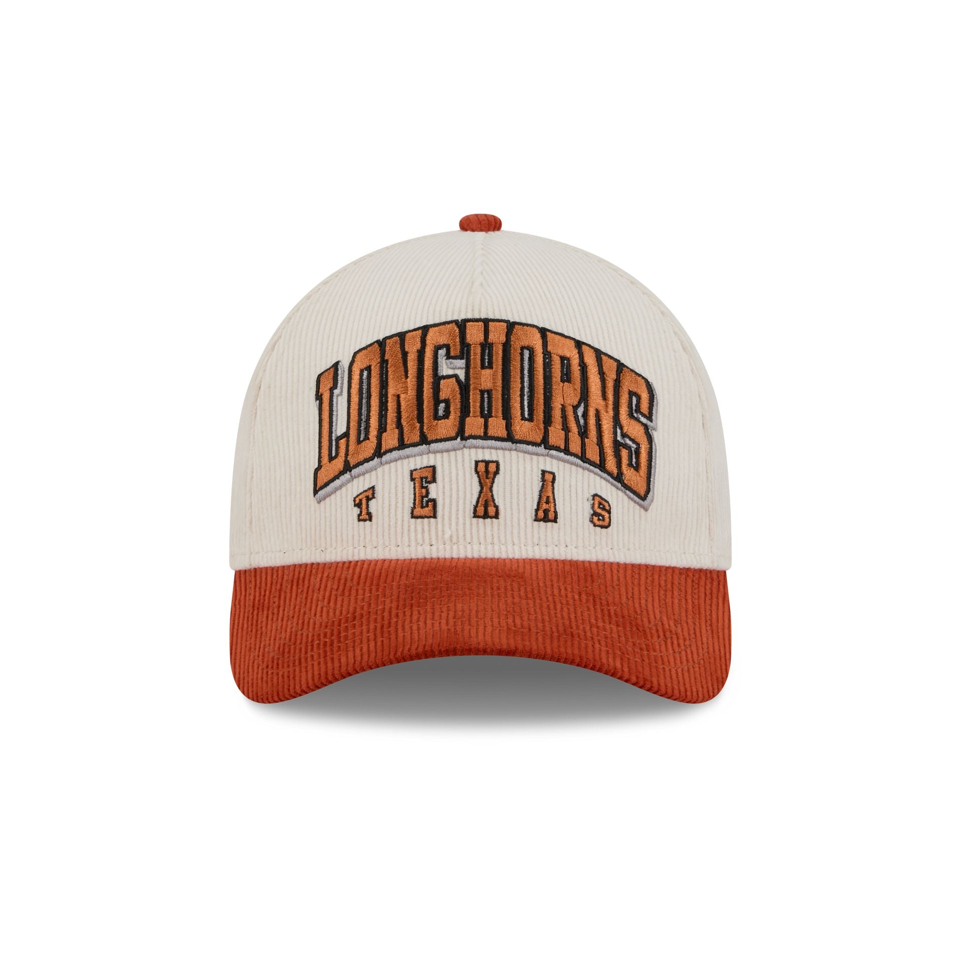 Alternative view of Texas Longhorns Stacked Corduroy 9Forty M-Crown A-Frame Snapback Hat