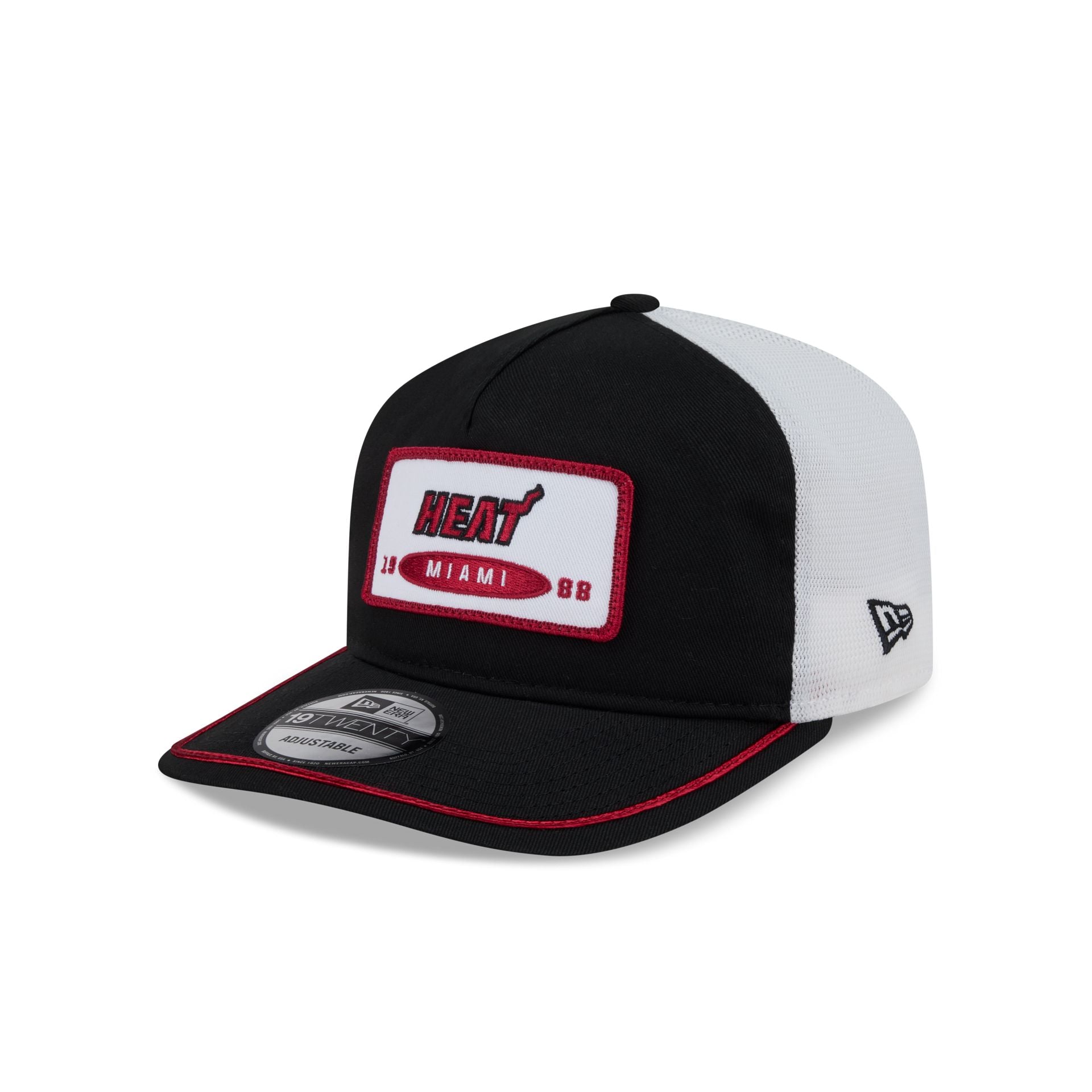 Miami Heat Patch 19Twenty Trucker Hat