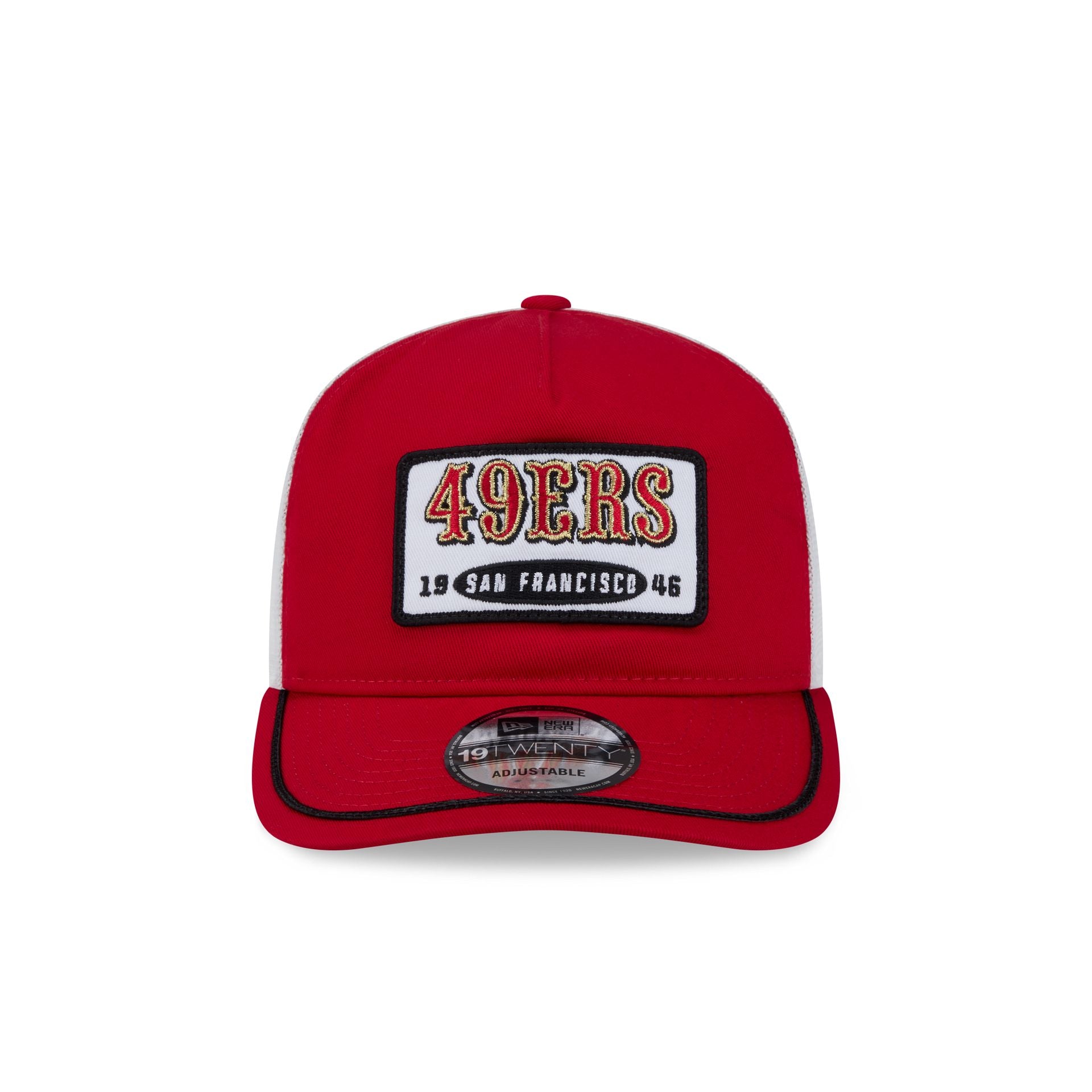 Alternative view of San Francisco 49Ers Patch 19Twenty Trucker Hat
