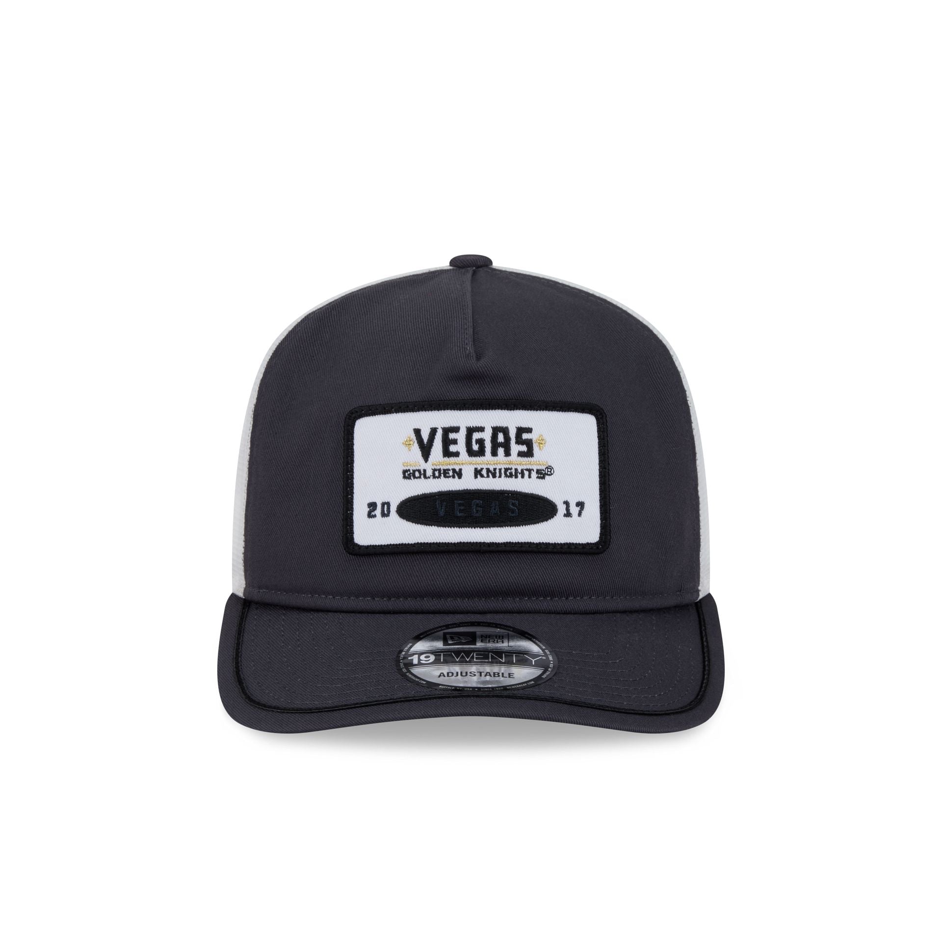 Alternative view of Vegas Golden Knights Patch 19Twenty Trucker Hat
